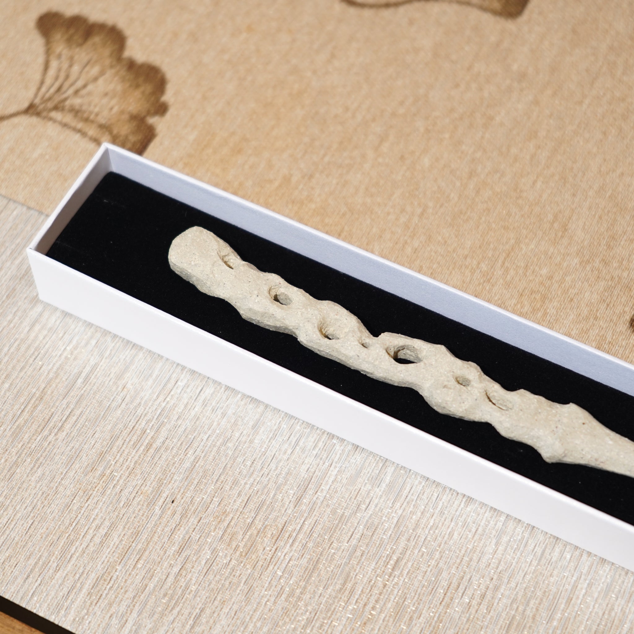 *新品*【雪隱 · 雲骨】全手工雕刻灰陶茶針