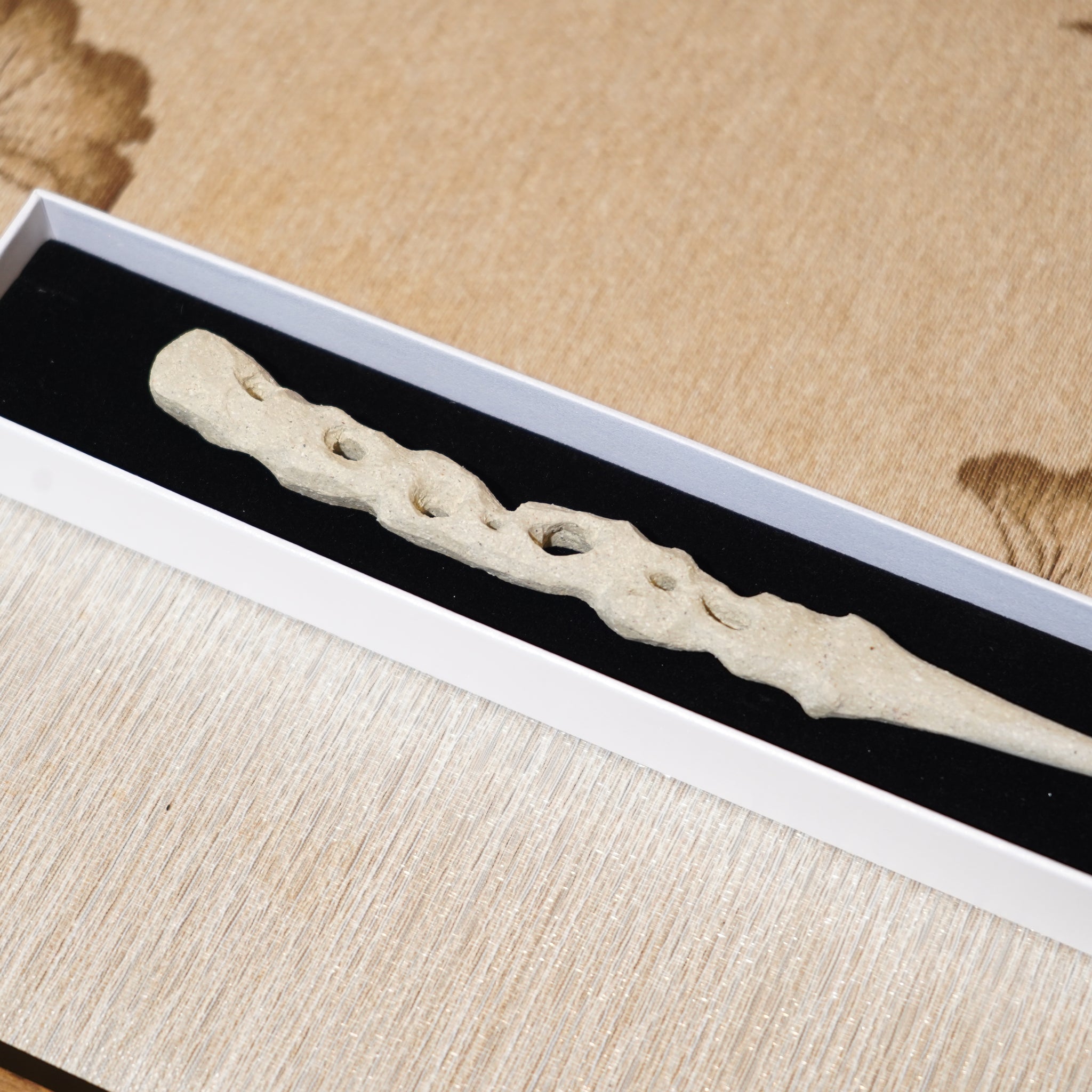 *新品*【雪隱 · 雲骨】全手工雕刻灰陶茶針