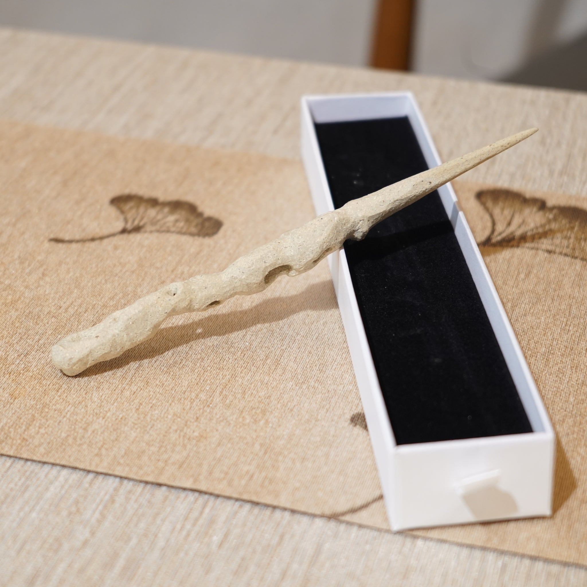 *新品*【雪隱 · 雲骨】全手工雕刻灰陶茶針