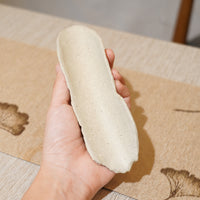 *新品*【雪隱 · 雪拂】全手工灰陶茶則