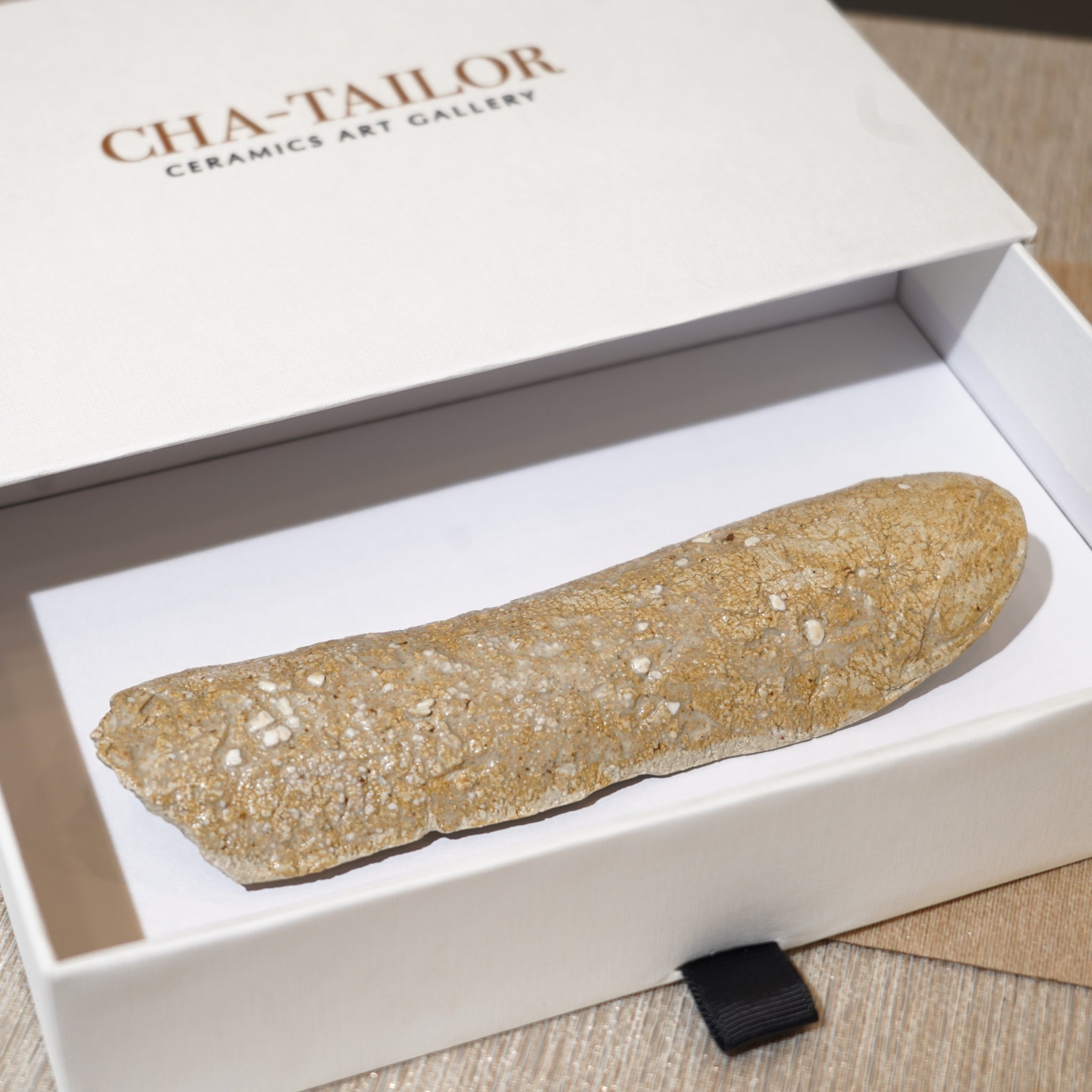 *新品*【雪隱 · 雪拂】全手工灰陶茶則