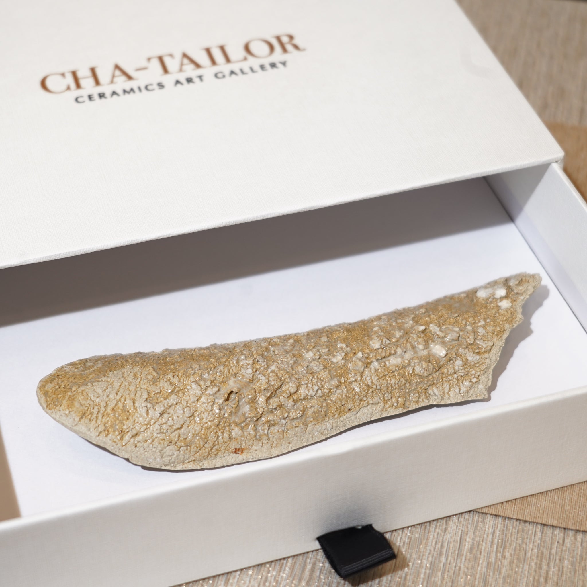 *新品*【雪隱 · 雪拂】全手工灰陶茶則