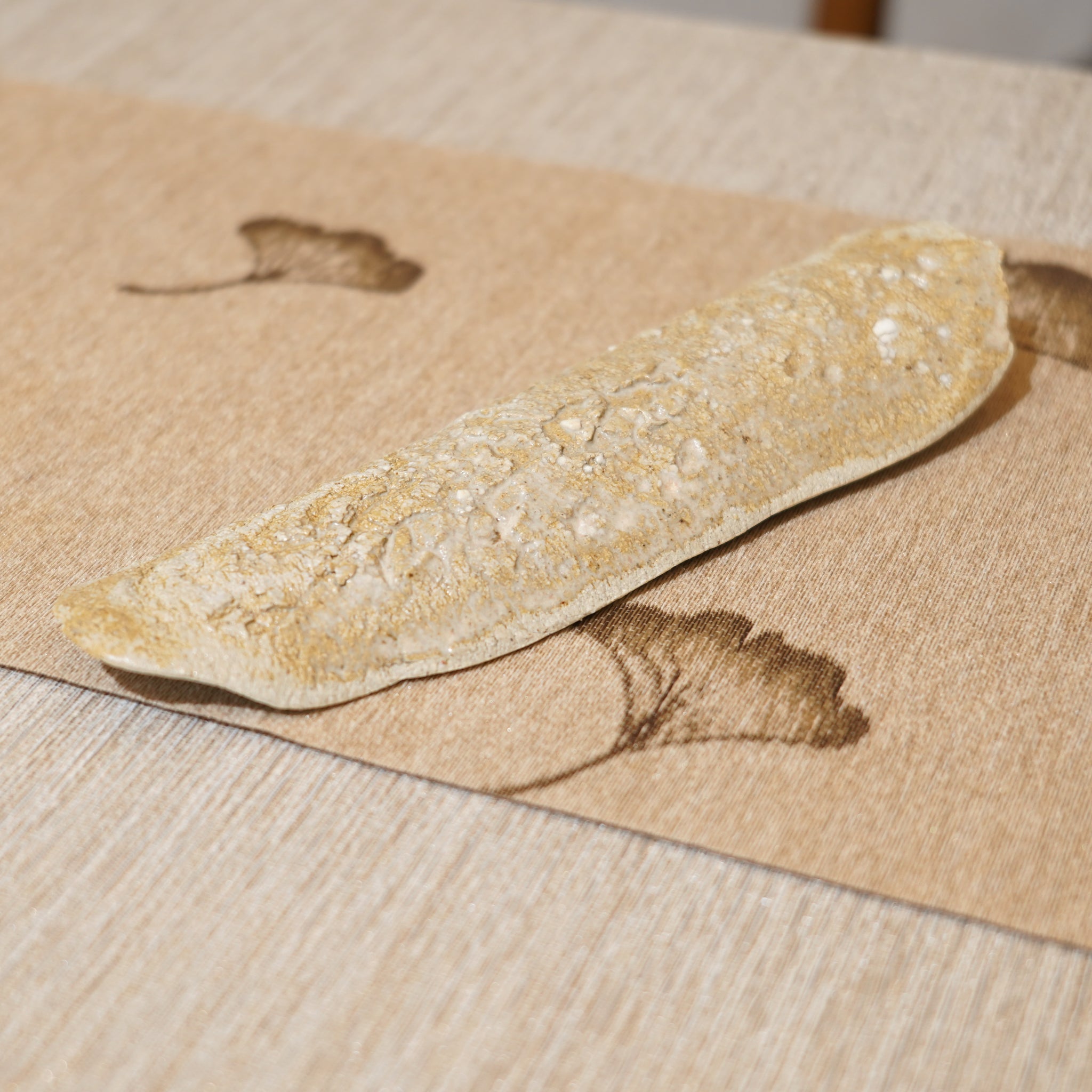 *新品*【雪隱 · 雪拂】全手工灰陶茶則