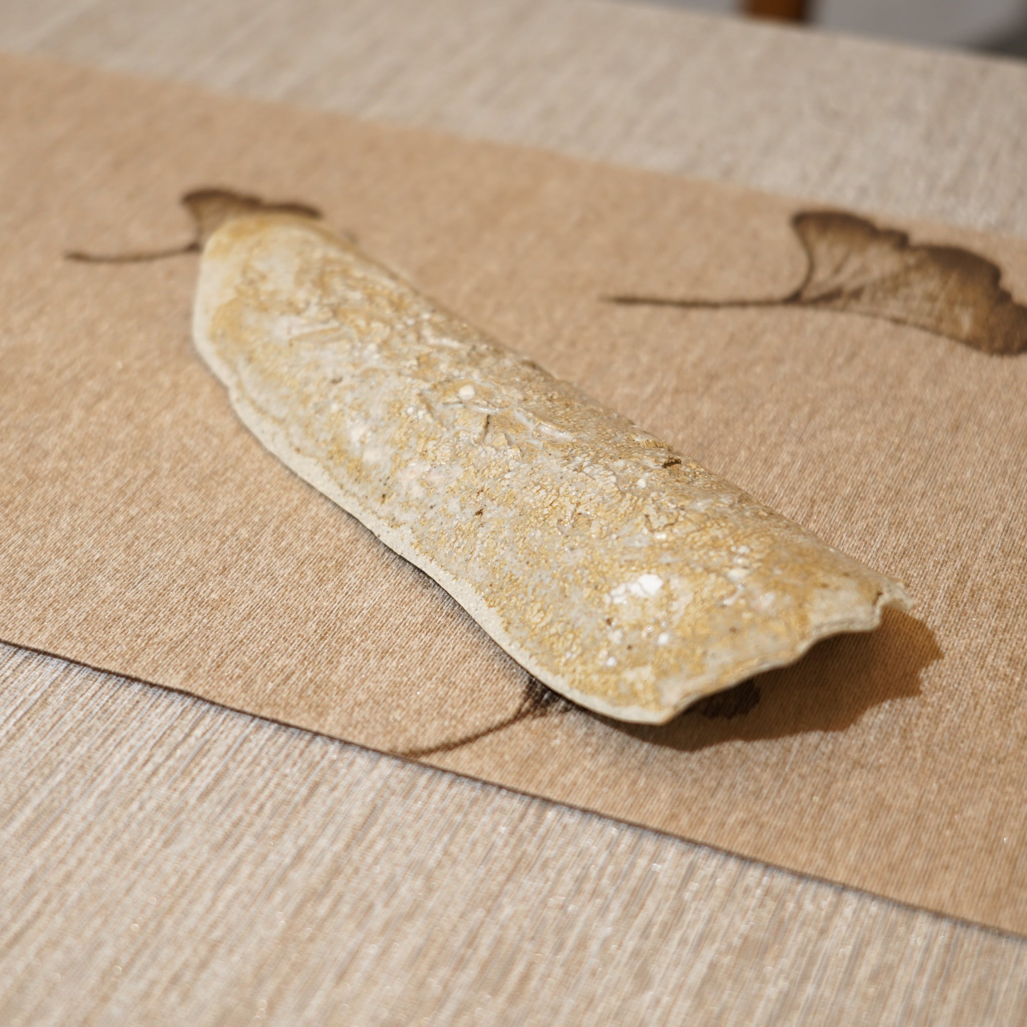 *新品*【雪隱 · 雪拂】全手工灰陶茶則