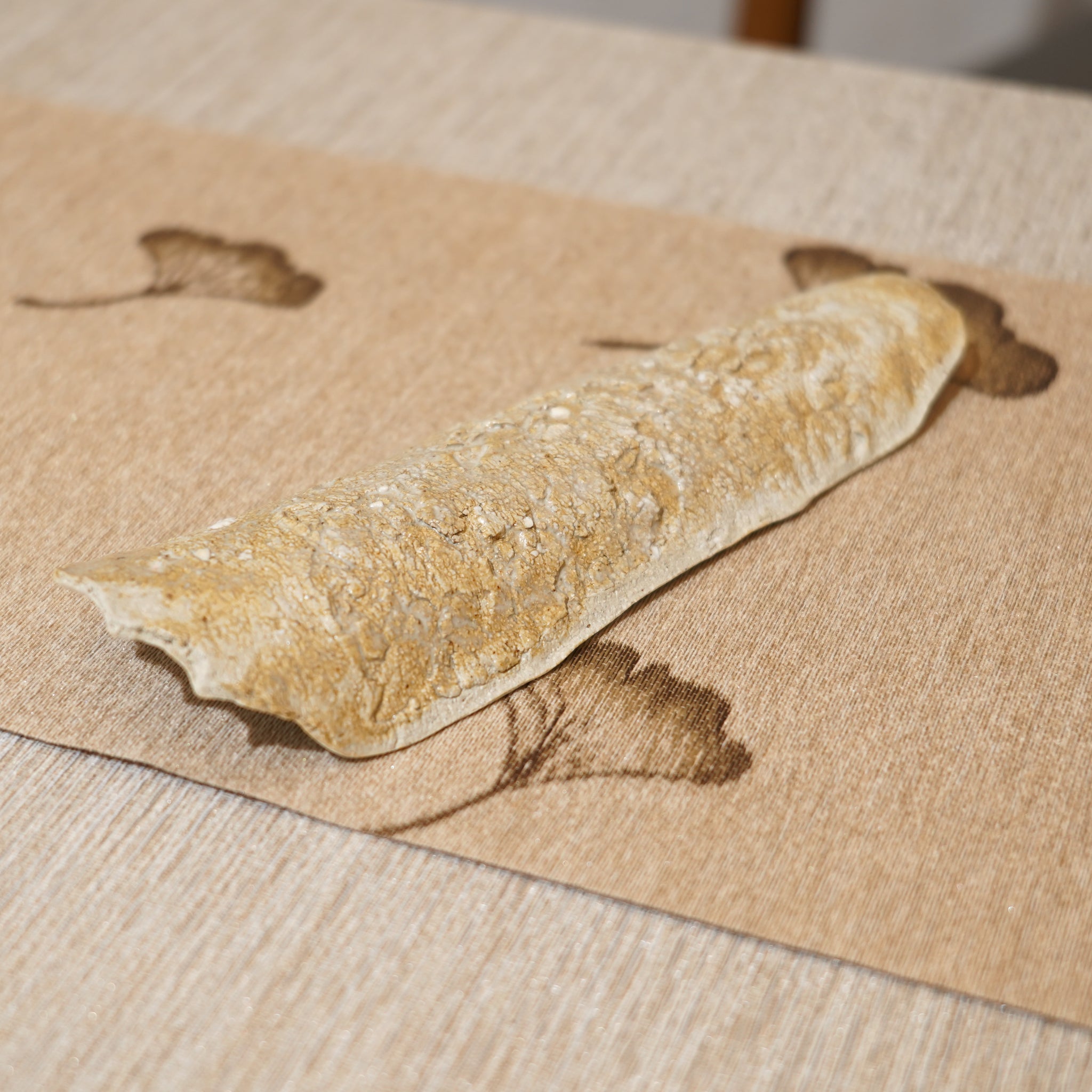 *新品*【雪隱 · 雪拂】全手工灰陶茶則