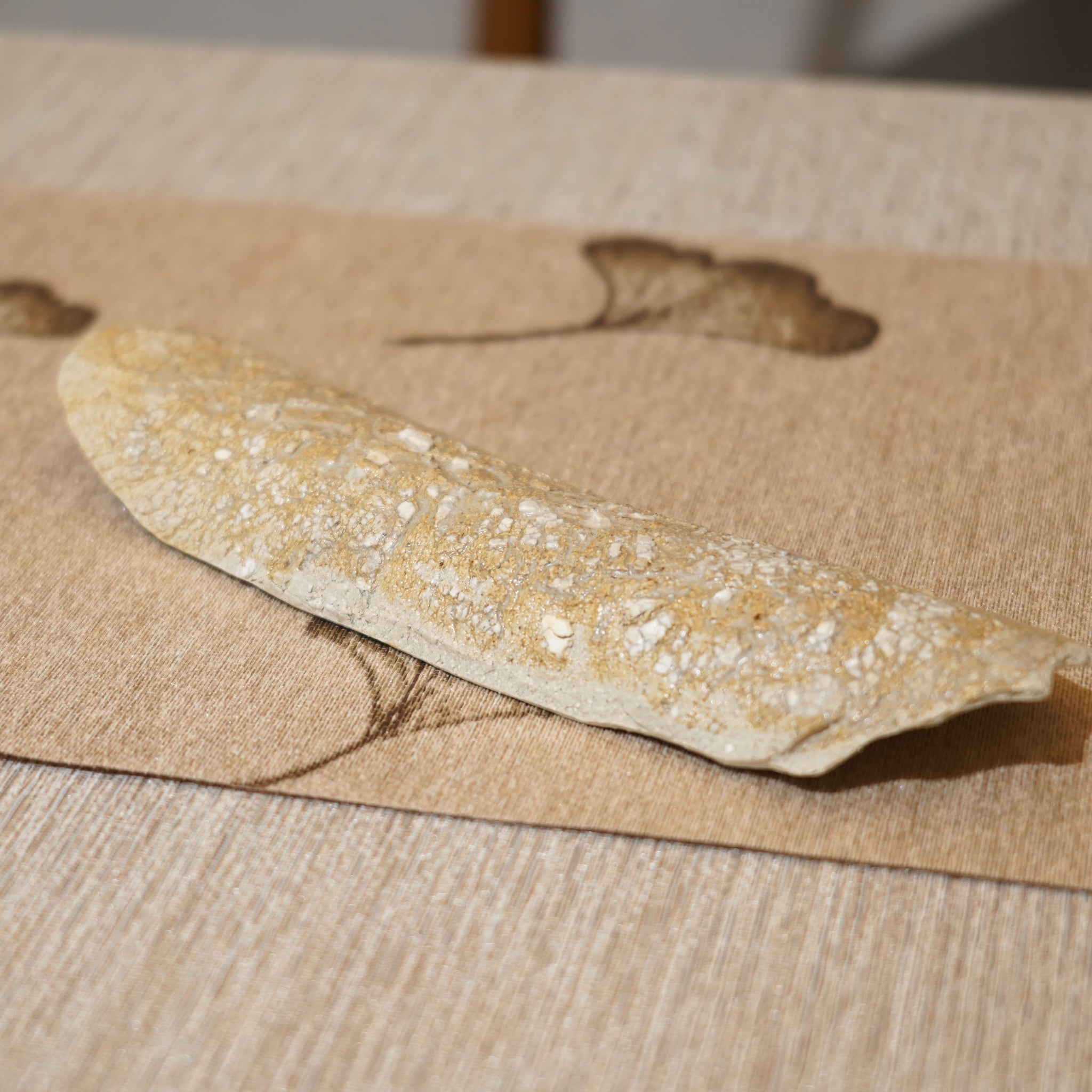 *新品*【雪隱 · 雪拂】全手工灰陶茶則