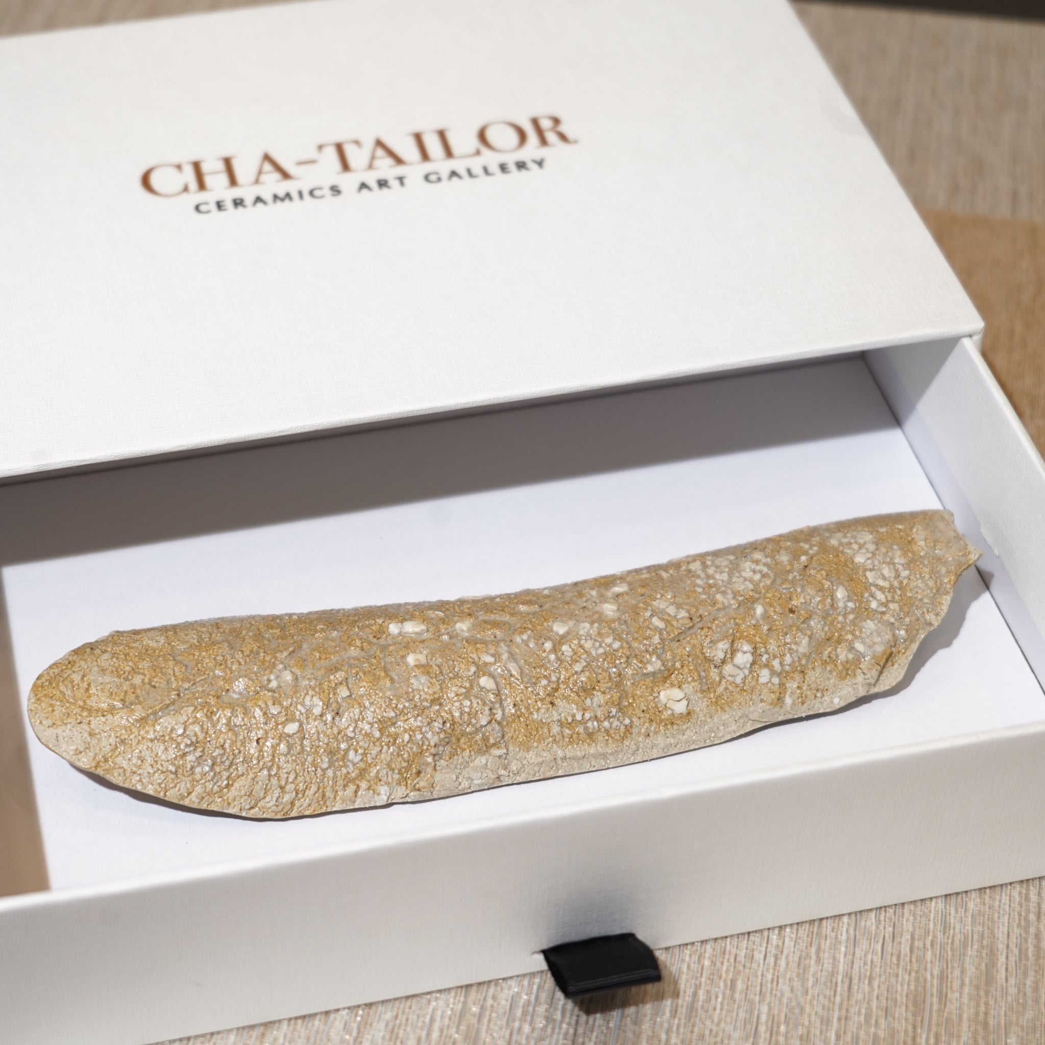 *新品*【雪隱 · 雪拂】全手工灰陶茶則