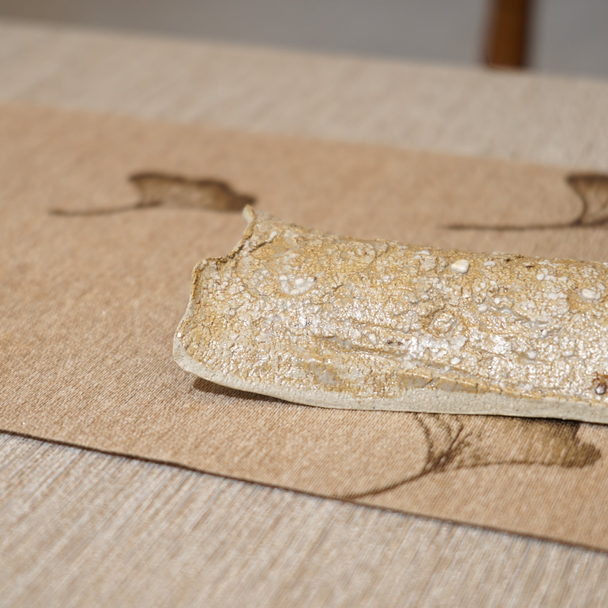 *新品*【雪隱 · 雪拂】全手工灰陶茶則