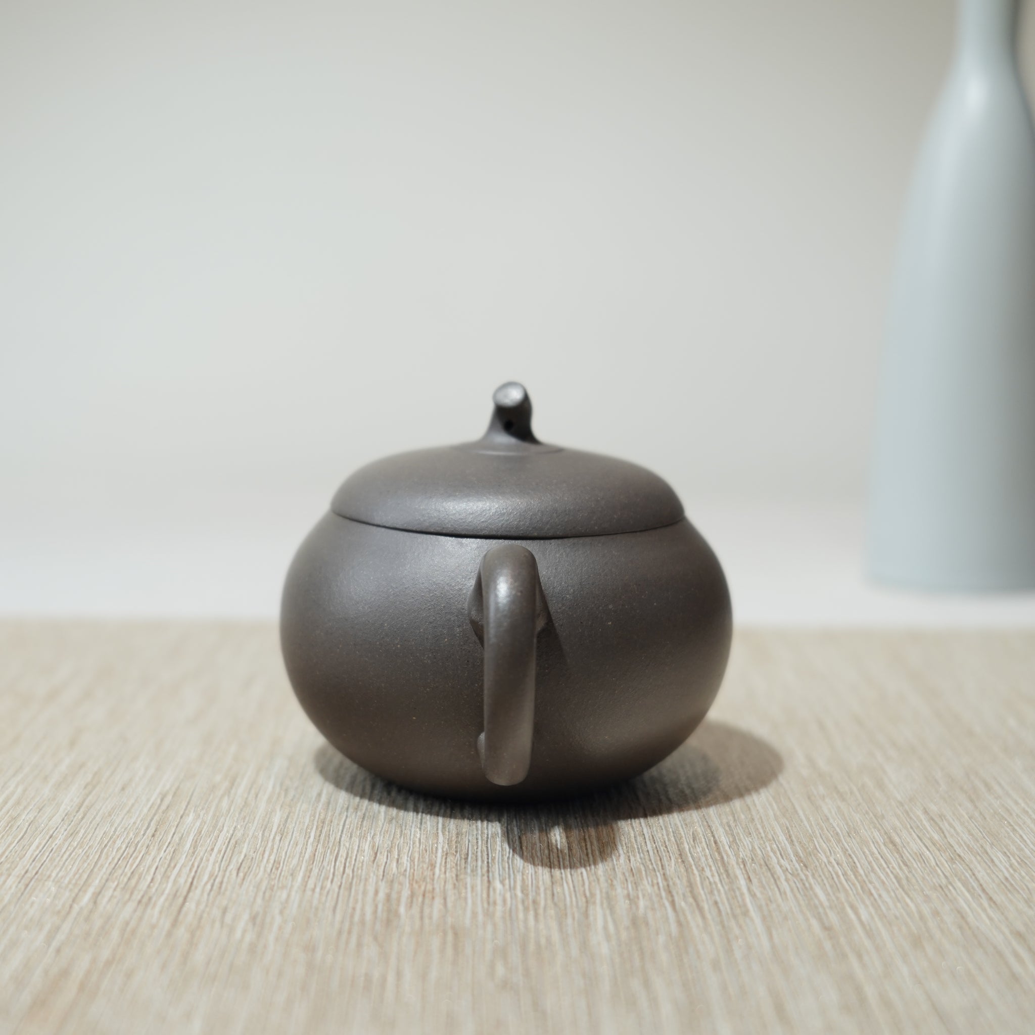 [Eggplant Section] Green Gray Section Mud Purple Clay Teapot