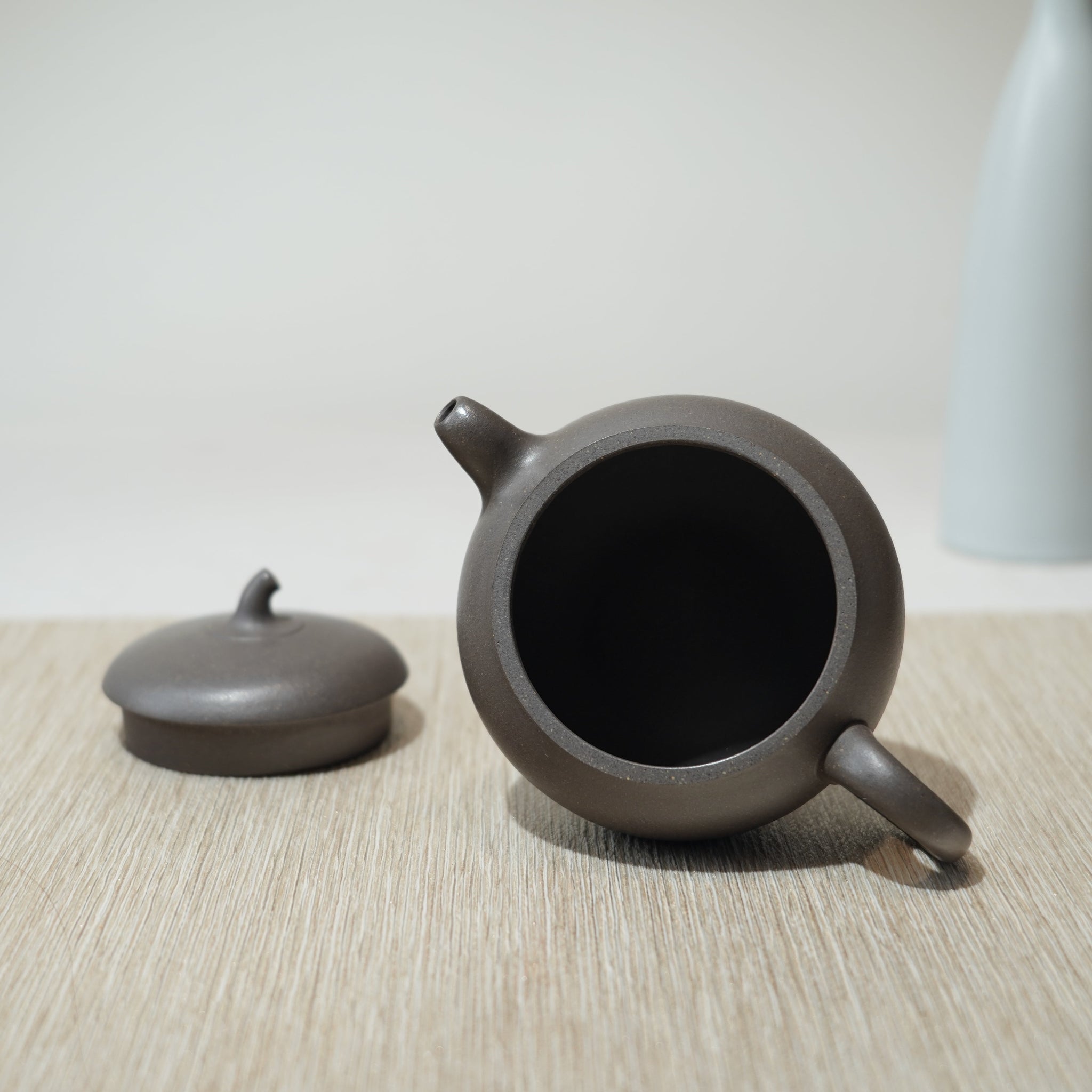 *Autumn Reward｜Buy one, get three free* [Eggplant Segment] Green Gray Segment Mud Purple Clay Teapot