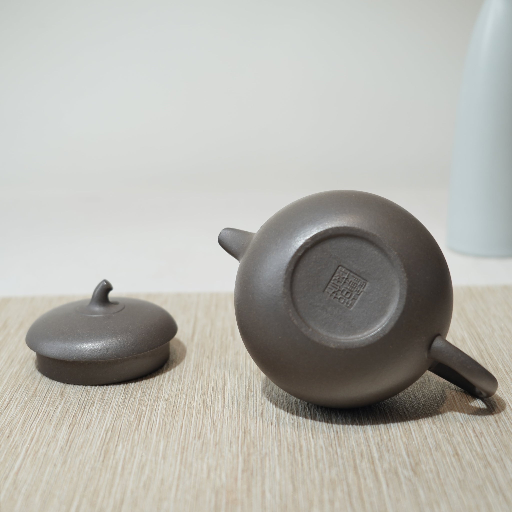 *Autumn Reward｜Buy one, get three free* [Eggplant Segment] Green Gray Segment Mud Purple Clay Teapot