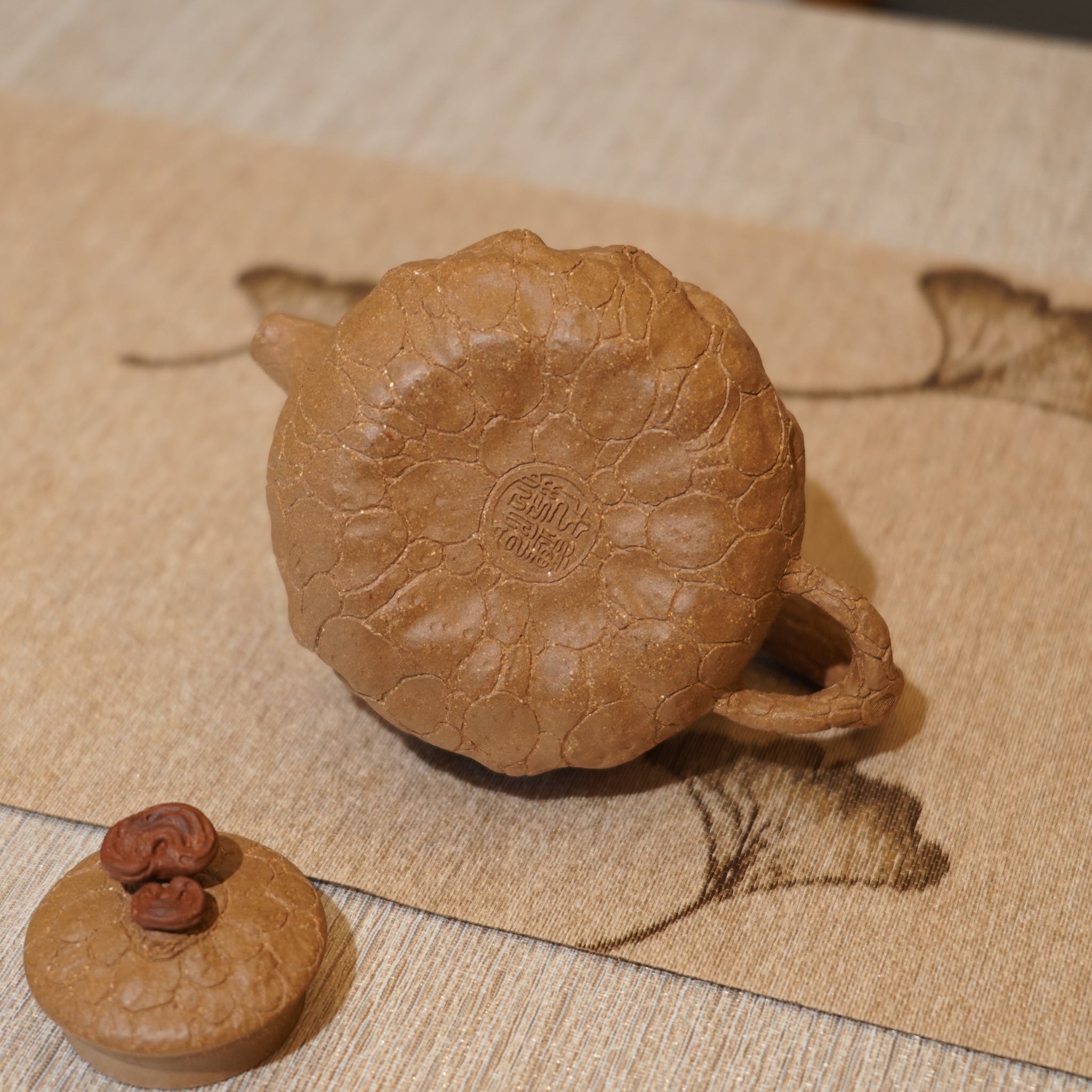 *新品*【靈芝供春】原礦老段泥仿生茶壺