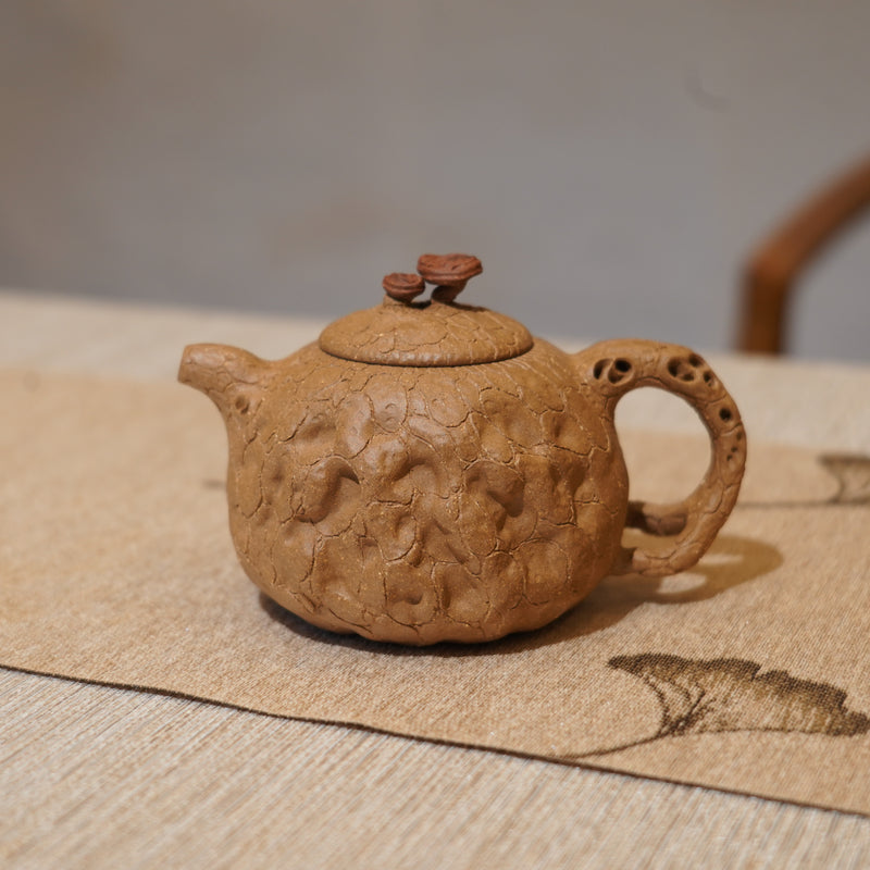 *新品*【靈芝供春】原礦老段泥仿生茶壺