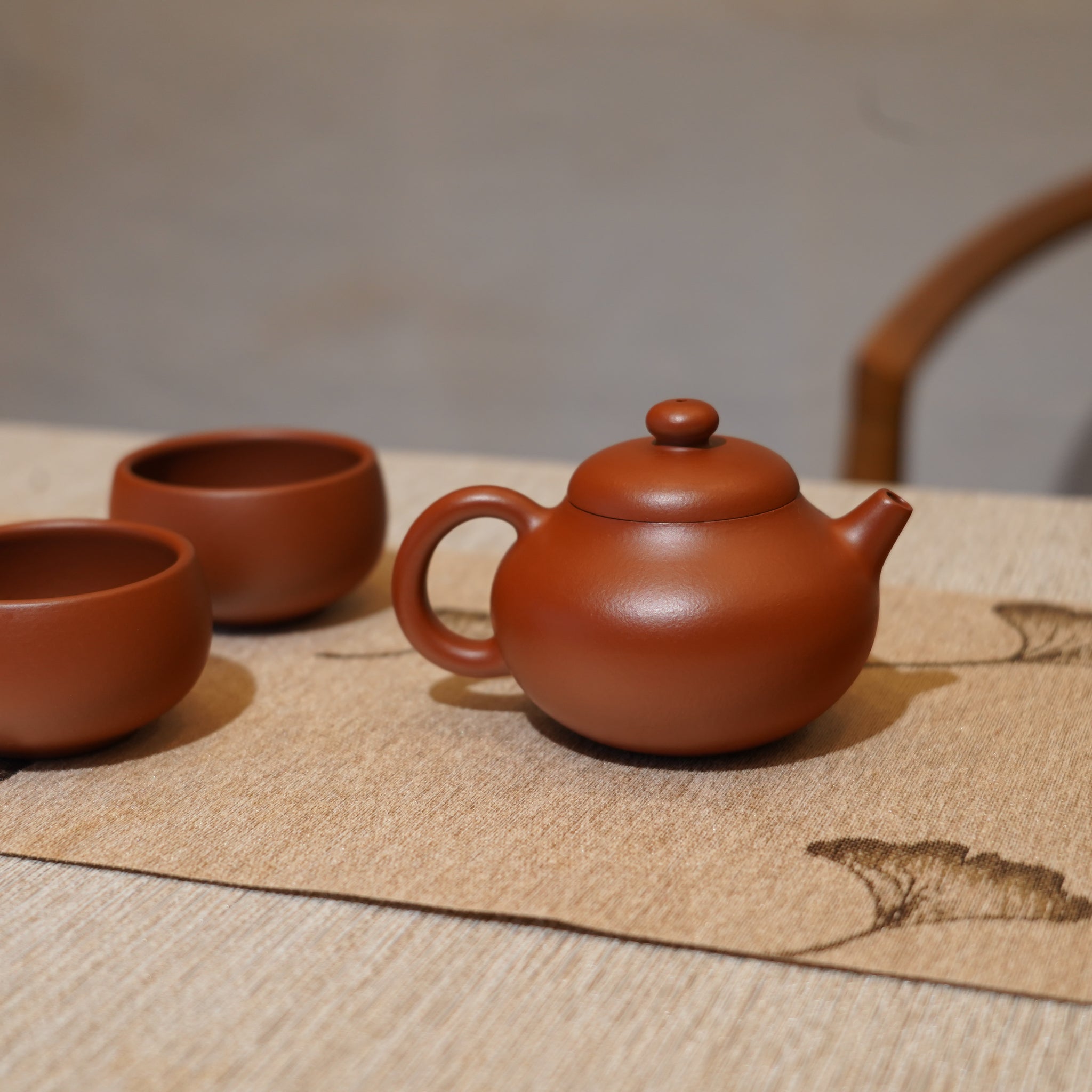 *新品*【文旦】全手工原礦小煤窯朱泥紫砂茶具套組