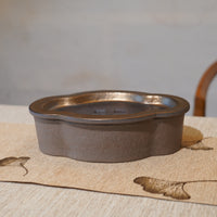 *新品*【海棠】金屬鎏金古銅釉窯變炻器壺承