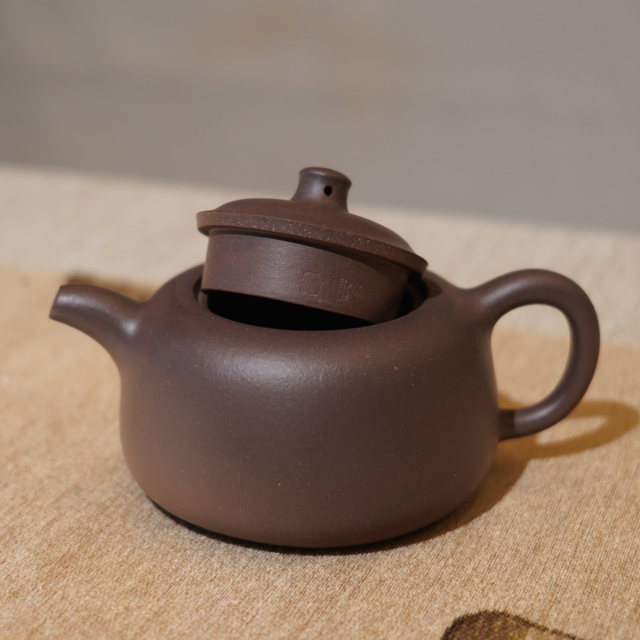 *新品*【井欄】全手工紫泥紫砂茶壺