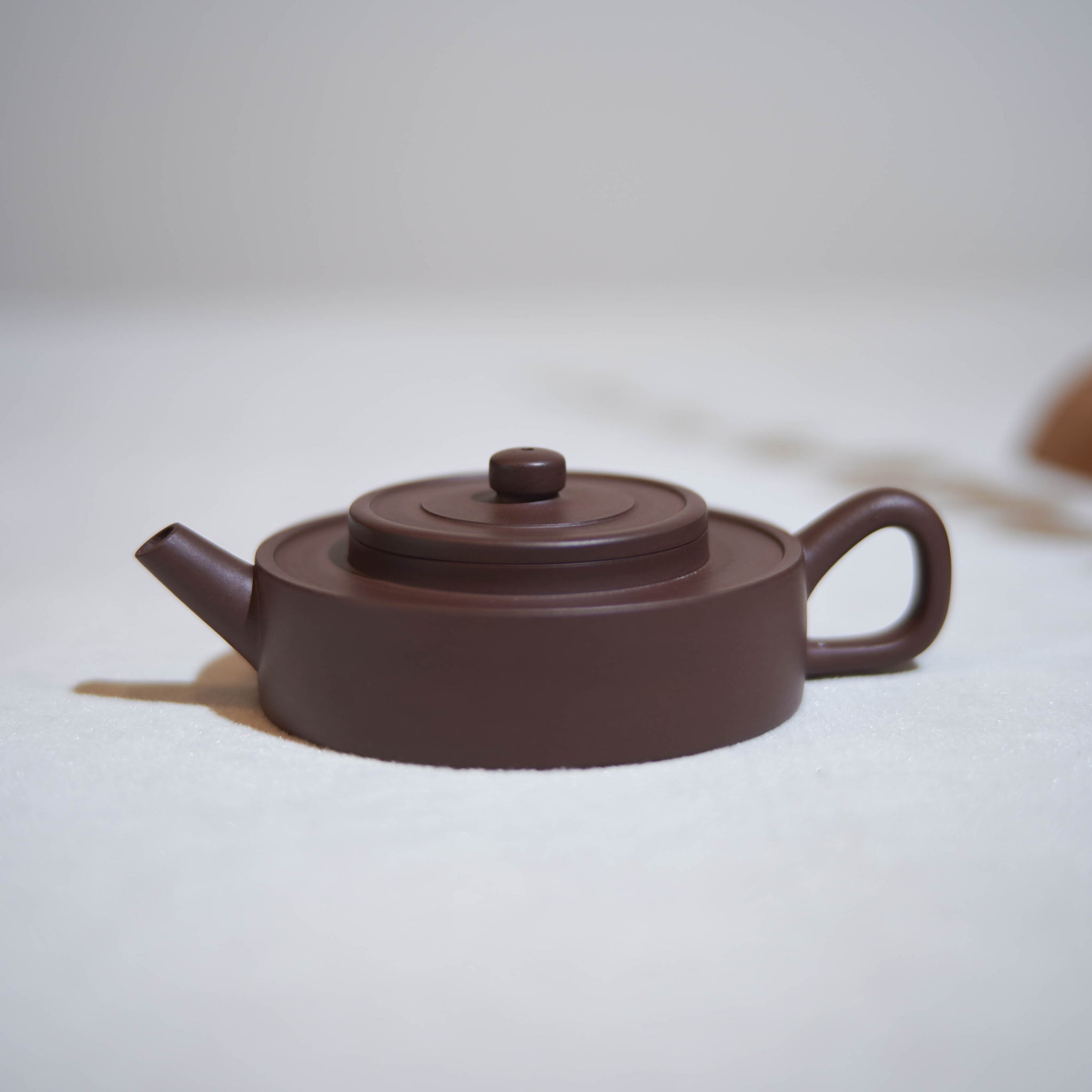 *New Product* [Ming Style Zhoupan] Fully Handmade Raw Mineral Purple Clay and Purple Clay Teapot