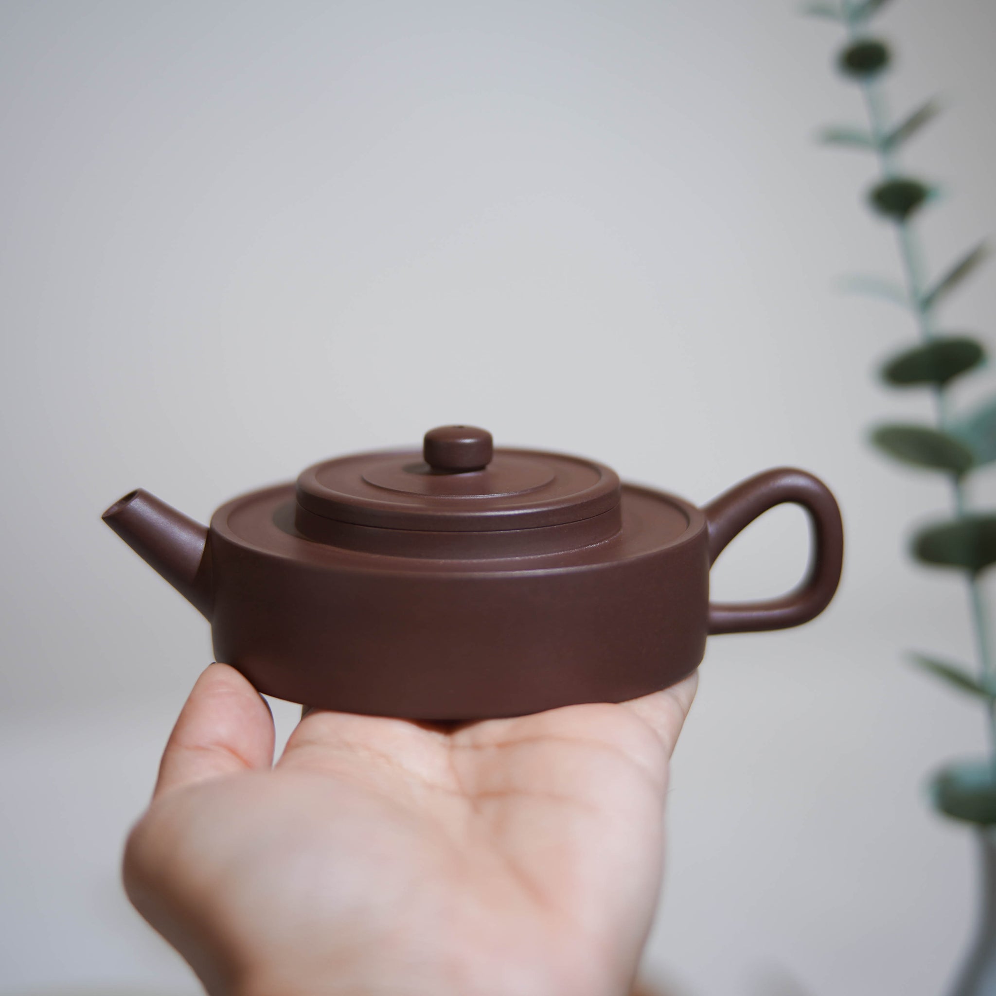 *New Product* [Ming Style Zhoupan] Fully Handmade Raw Mineral Purple Clay and Purple Clay Teapot