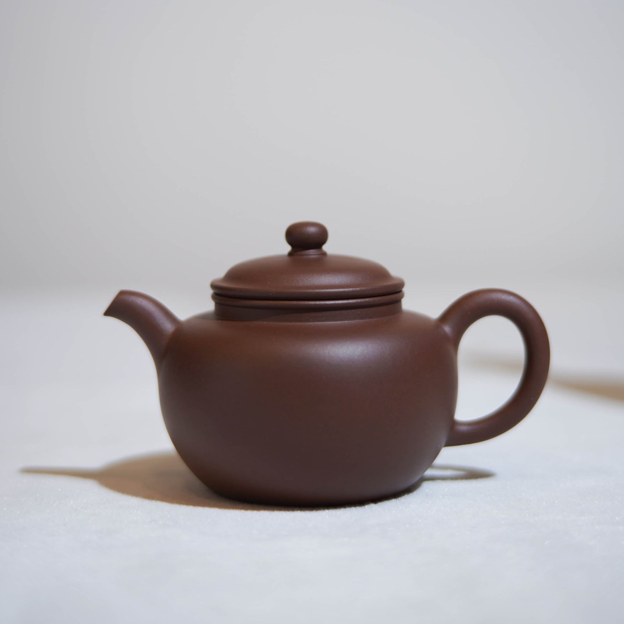 *New Product* [Qingdetang Lotus Seed Pot] Fully handmade raw mineral purple clay and purple sand teapot