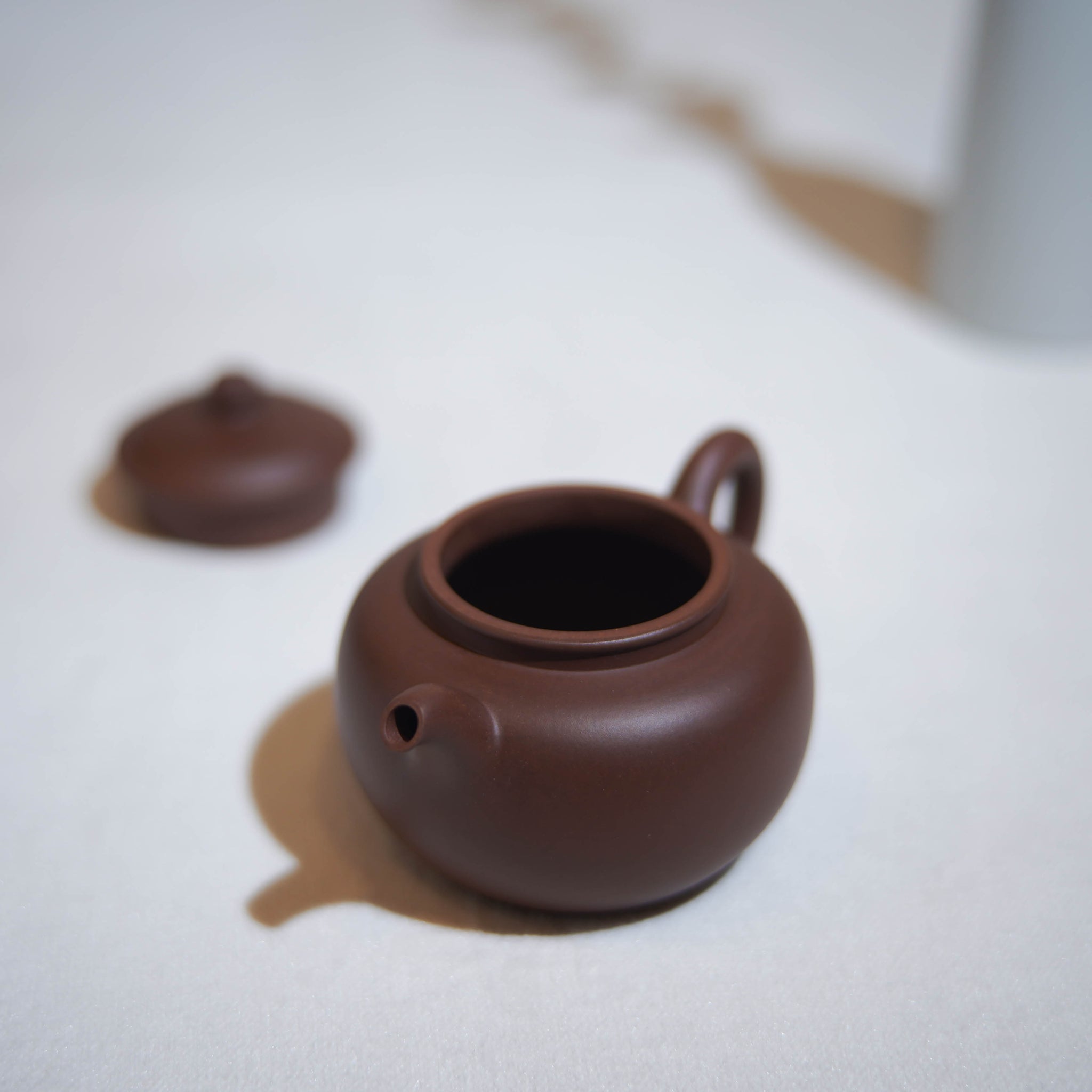 *New Product* [Qingdetang Lotus Seed Pot] Fully handmade raw mineral purple clay and purple sand teapot