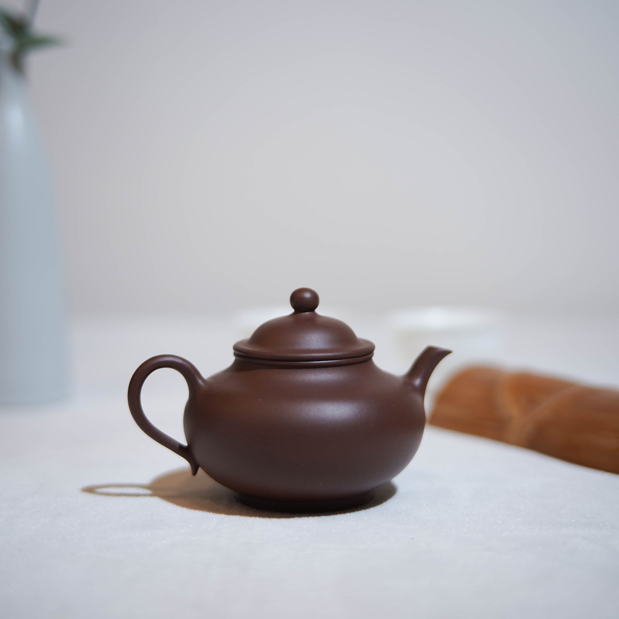 *New Product* [Tingfeng] Fully handmade raw mineral purple clay and purple sand teapot