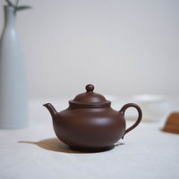 *New Product* [Tingfeng] Fully handmade raw mineral purple clay and purple sand teapot