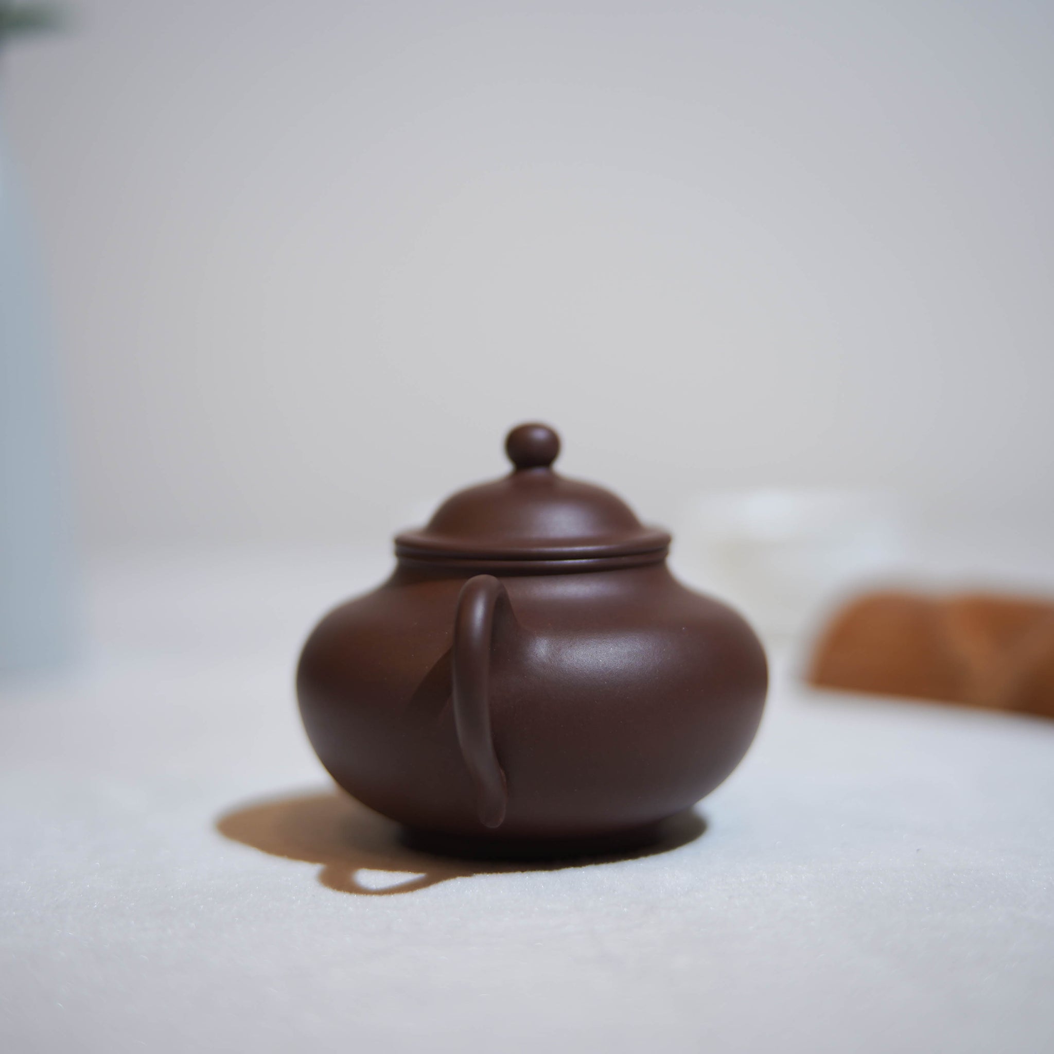 *New Product* [Tingfeng] Fully handmade raw mineral purple clay and purple sand teapot