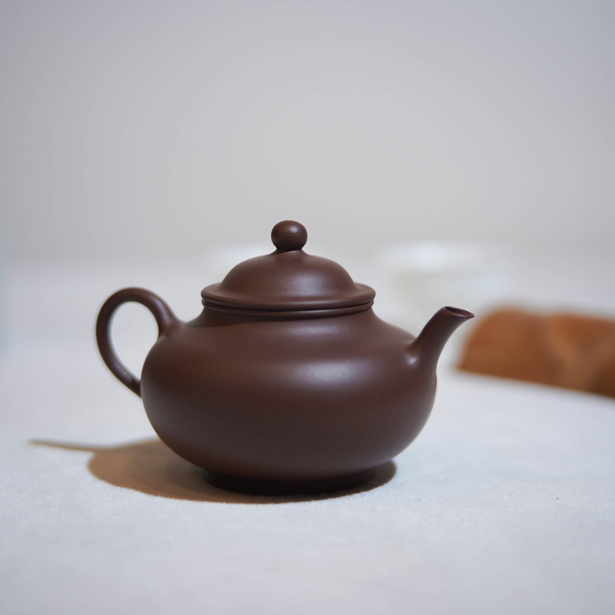 *New Product* [Tingfeng] Fully handmade raw mineral purple clay and purple sand teapot