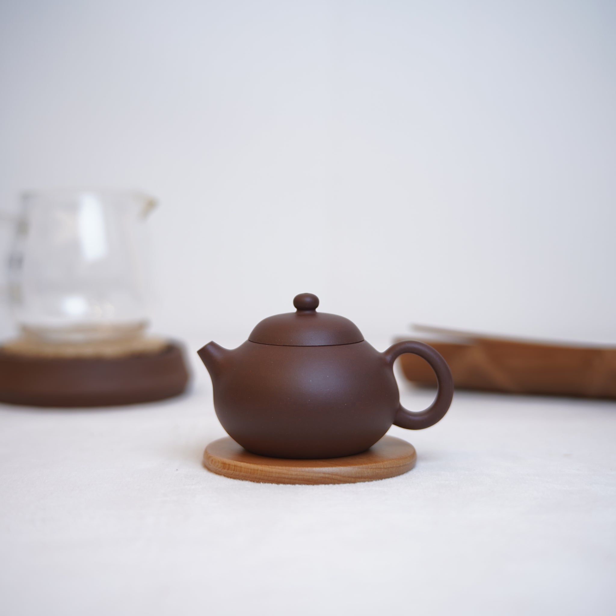 *New Product* [Xi Shi] Fully handmade original mineral purple clay and purple sand teapot