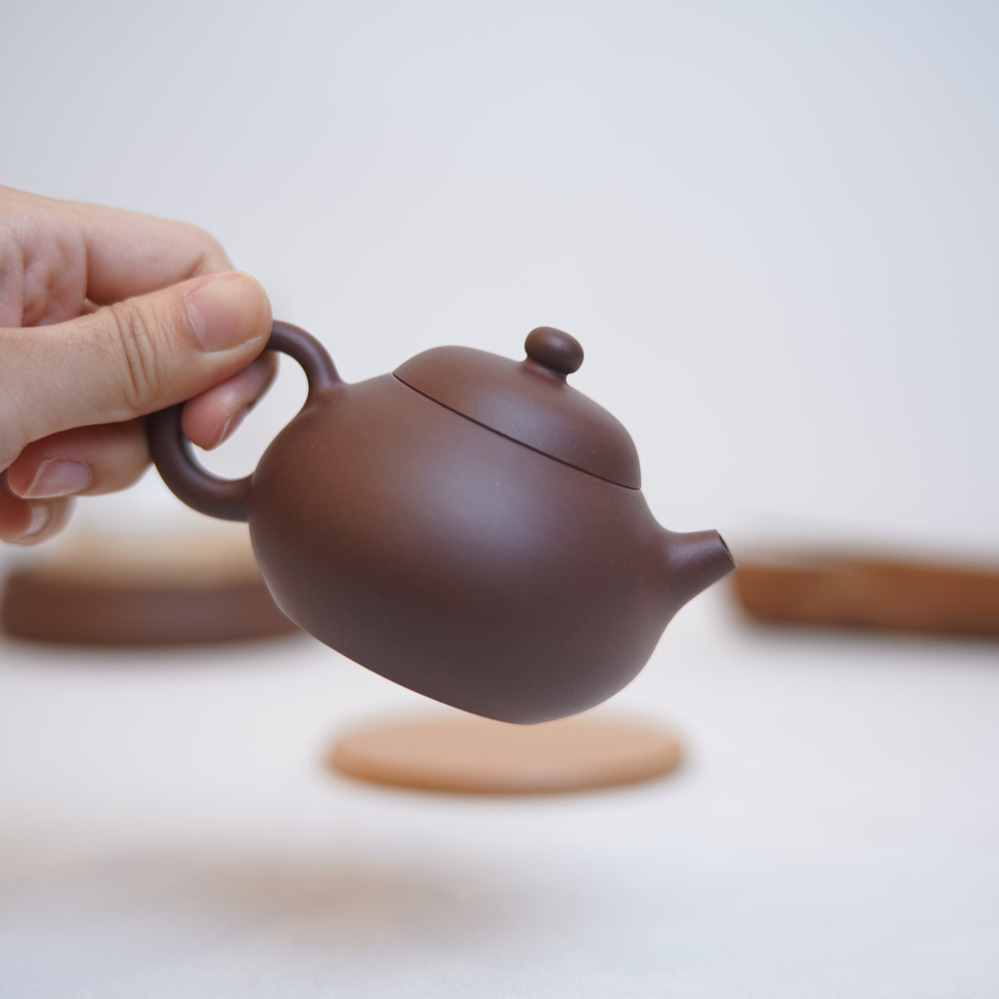 *New Product* [Xi Shi] Fully handmade original mineral purple clay and purple sand teapot