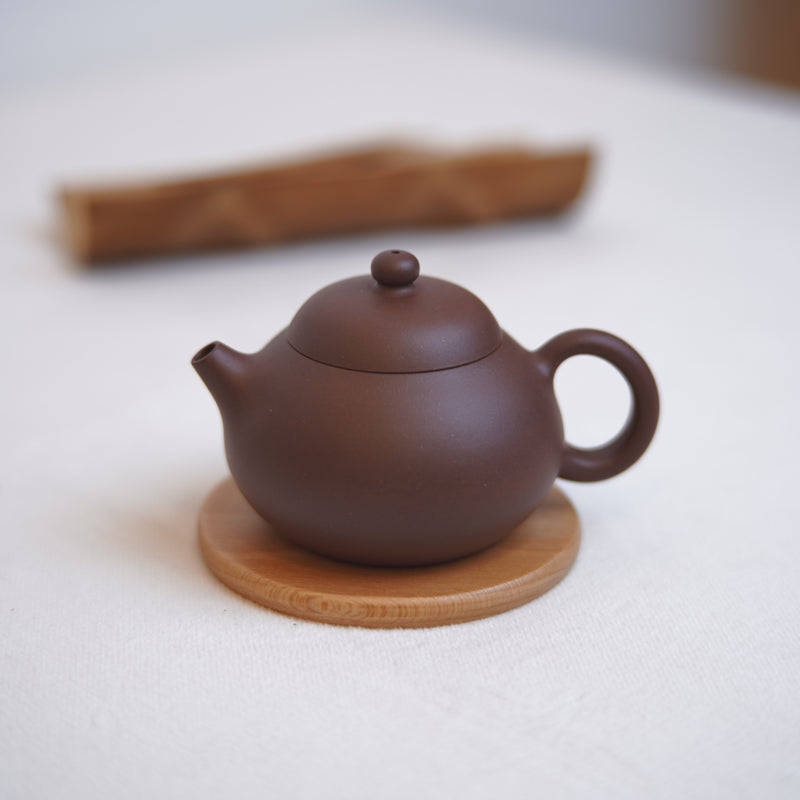 *New Product* [Xi Shi] Fully handmade original mineral purple clay and purple sand teapot