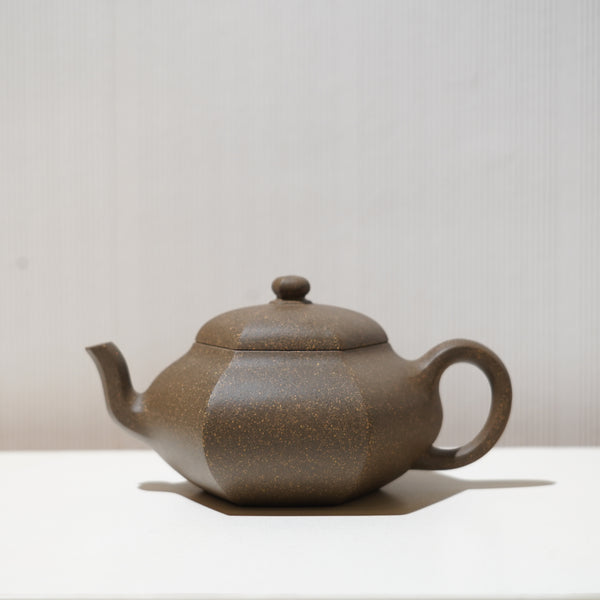 【六方君德】青灰段泥紫砂茶壺