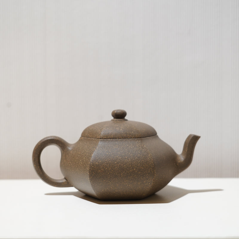 【六方君德】青灰段泥紫砂茶壺