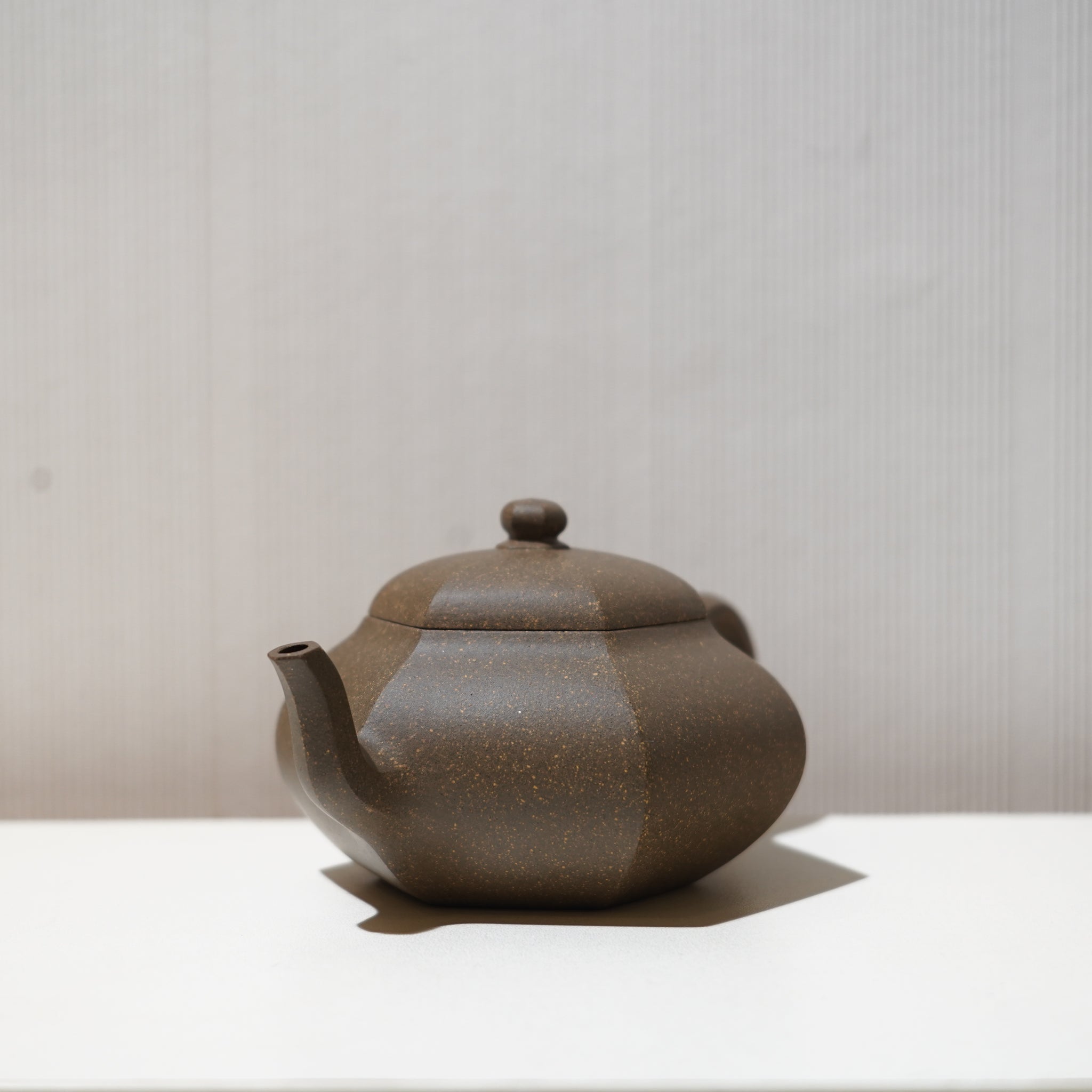 【六方君德】青灰段泥紫砂茶壺