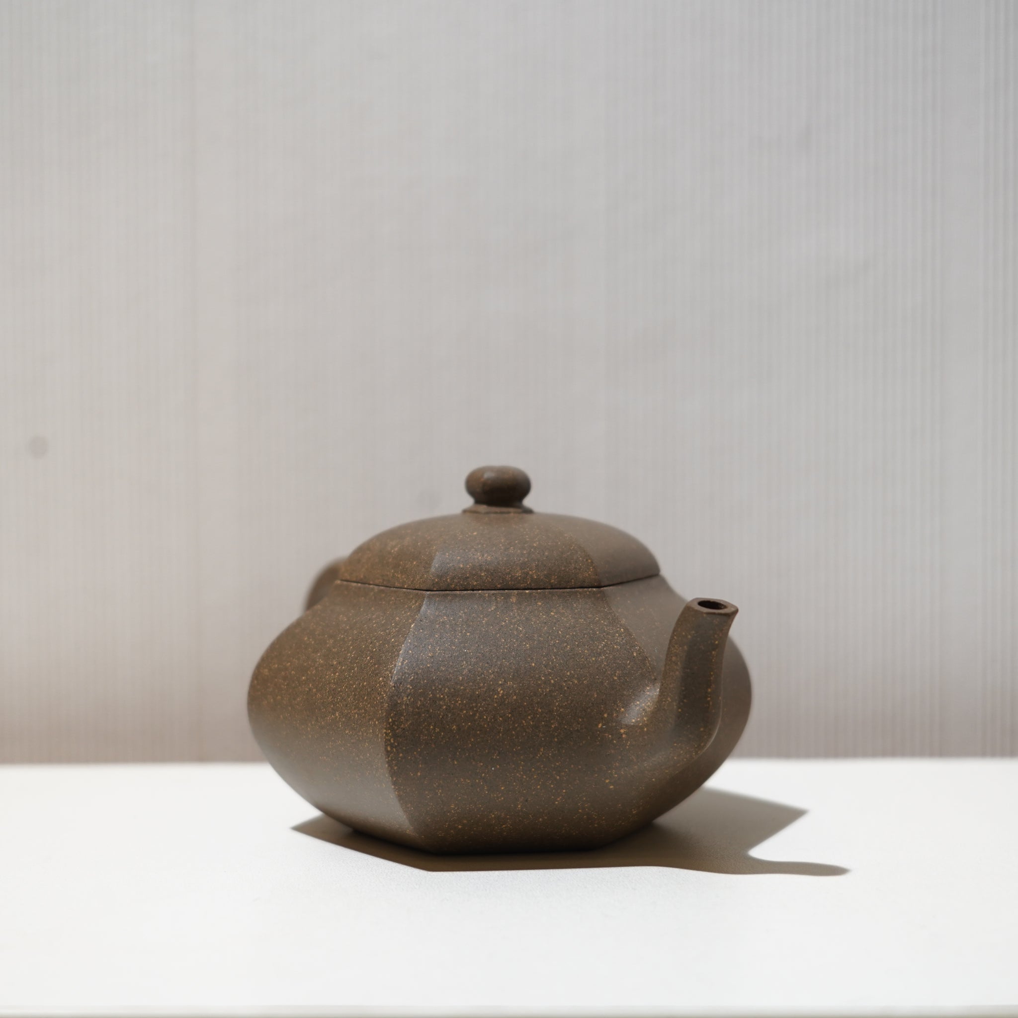 【六方君德】青灰段泥紫砂茶壺