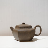 【六方玲瓏】青灰段泥紫砂茶壺