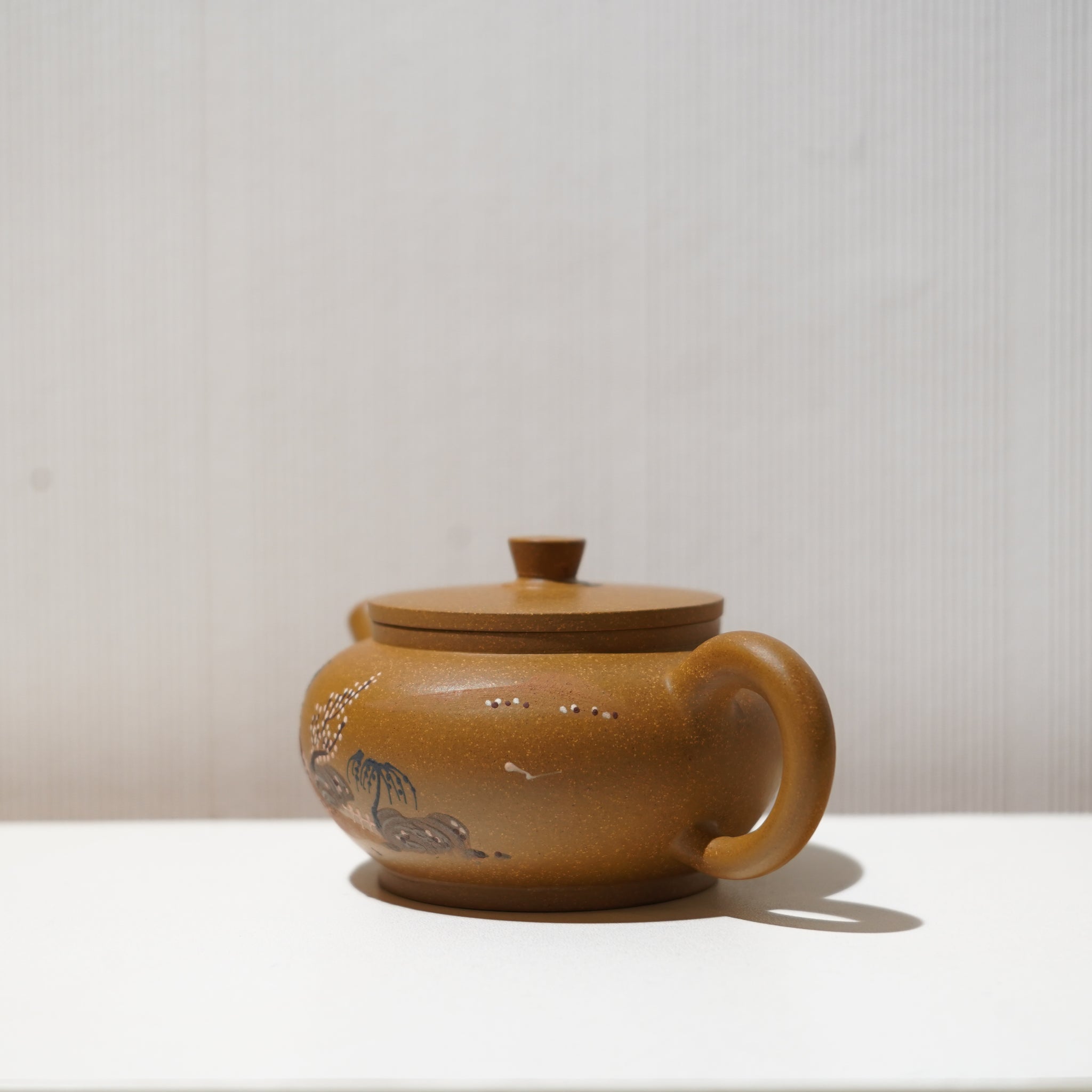 【直流】降坡泥泥繪紫砂茶壺