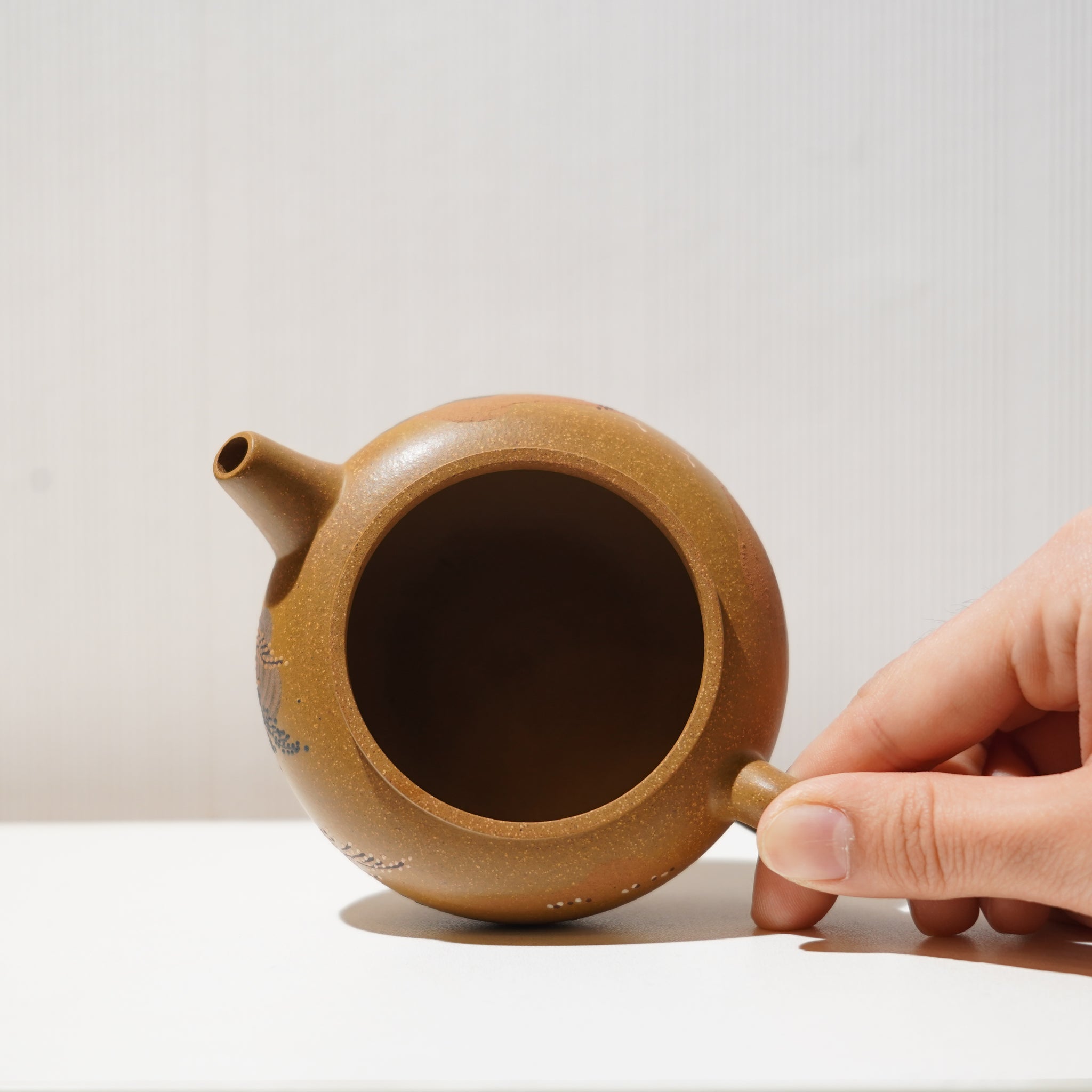 【直流】降坡泥泥繪紫砂茶壺