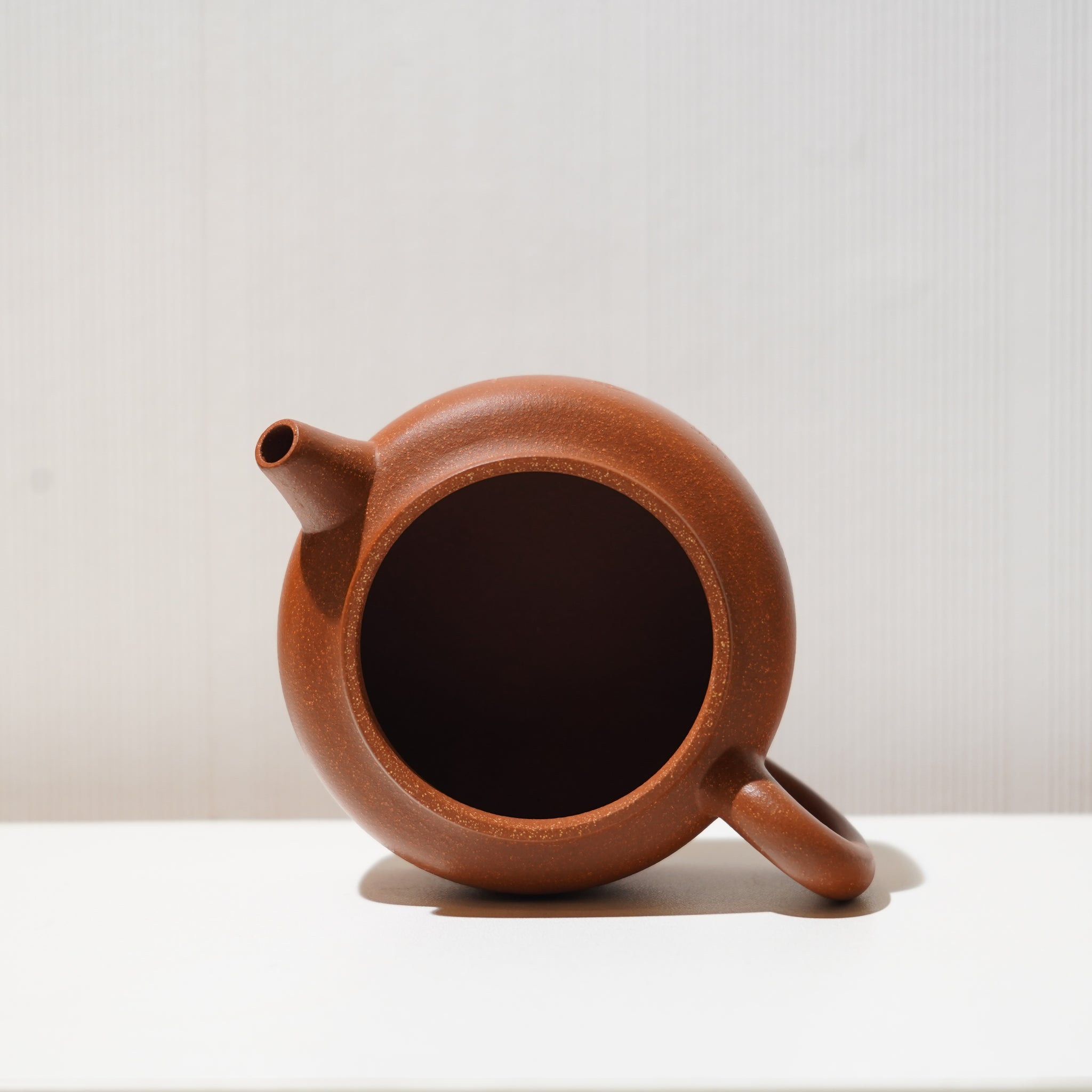 【德鐘】降坡泥雕刻紫砂茶壺