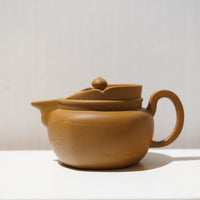 【僧帽】降坡泥雕刻紫砂茶壺