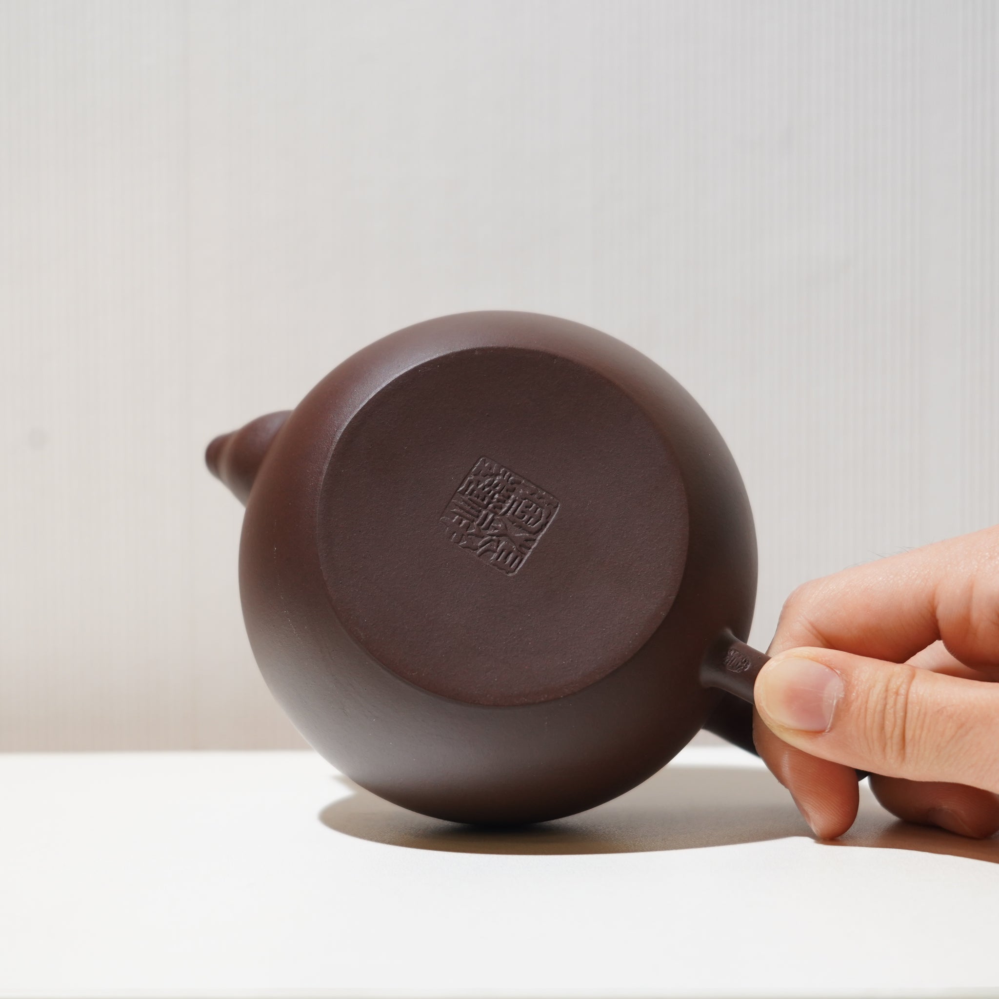 【寬懷】紫泥字詞紫砂茶壺