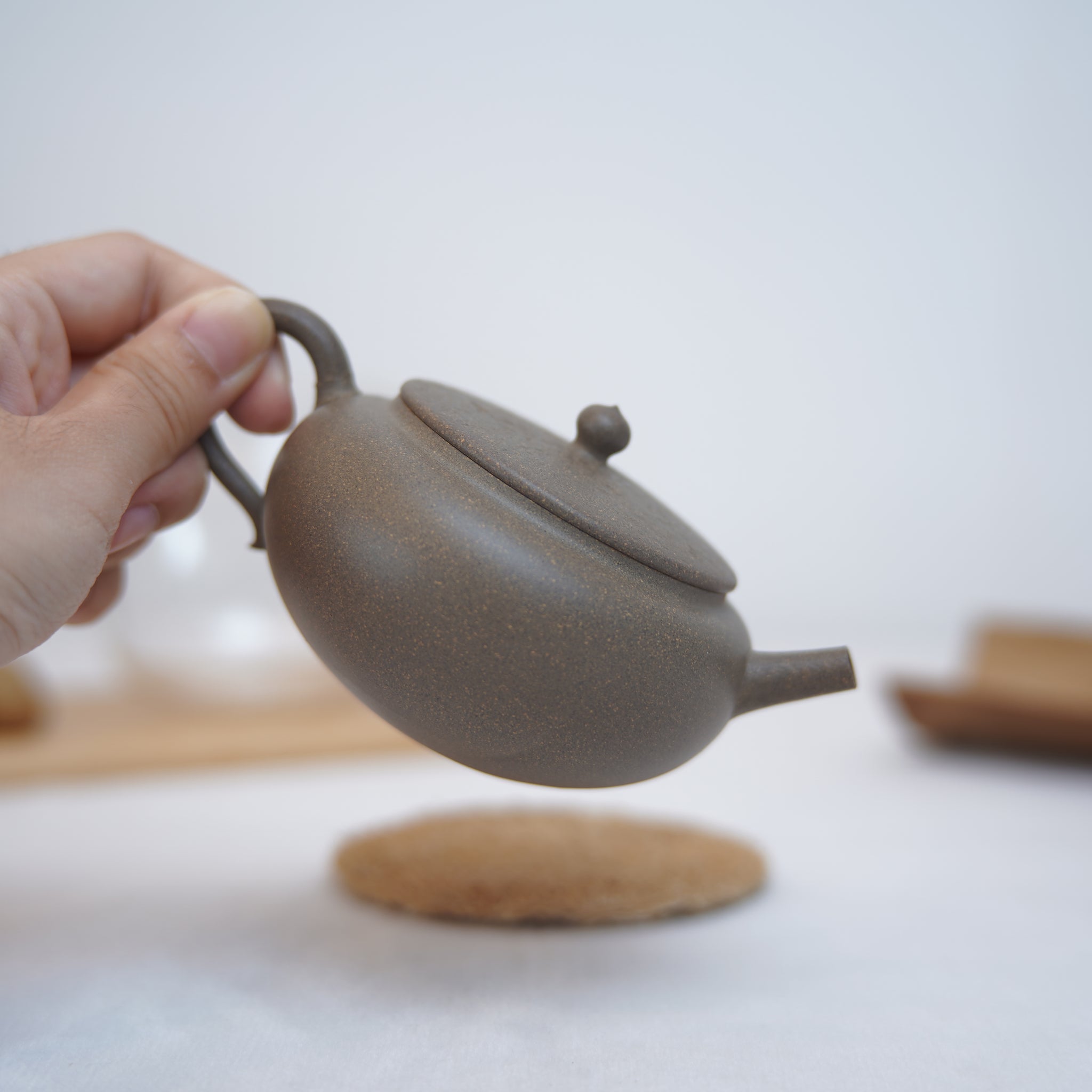 *New Product* [Chun Chun] Fully Handmade Clay Purple Clay Teapot