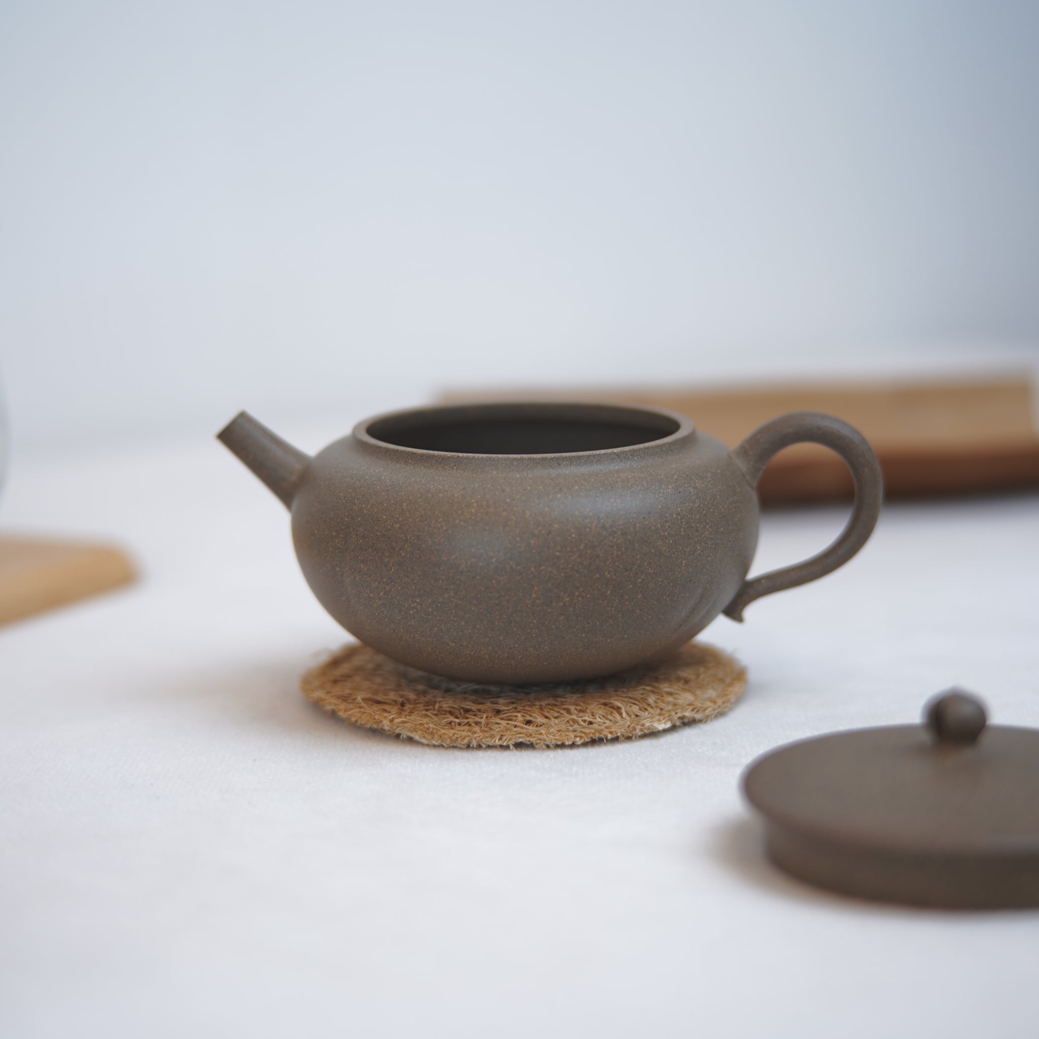 *New Product* [Chun Chun] Fully Handmade Clay Purple Clay Teapot