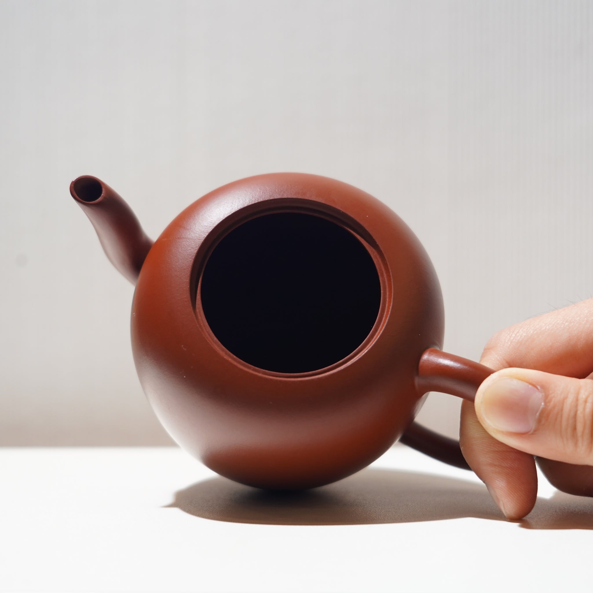 【美人肩】朱泥紫砂茶壺