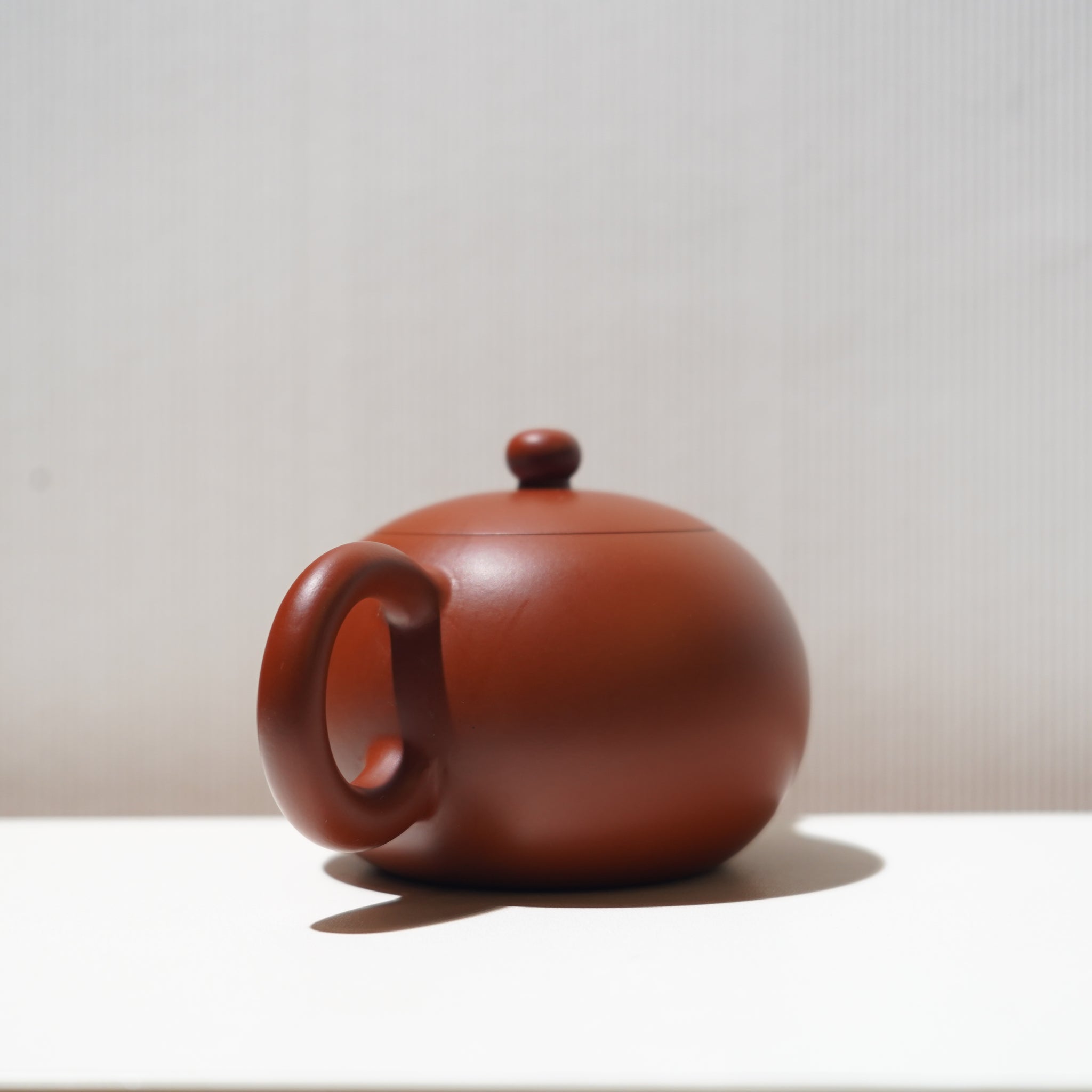 【雕花西施】朱泥雕刻紫砂茶壺