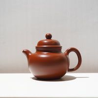 【掇球】朱泥紫砂茶壺