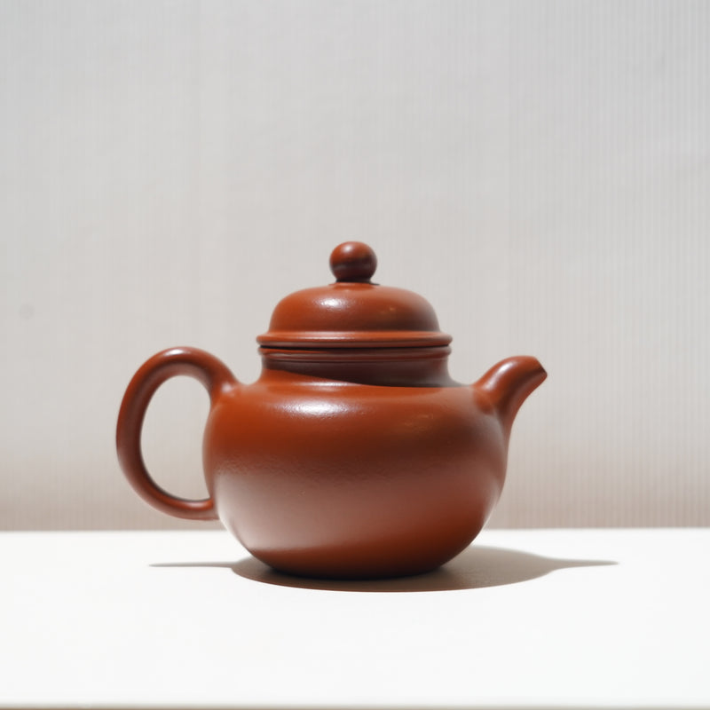 （已售出）【掇球】朱泥紫砂茶壺