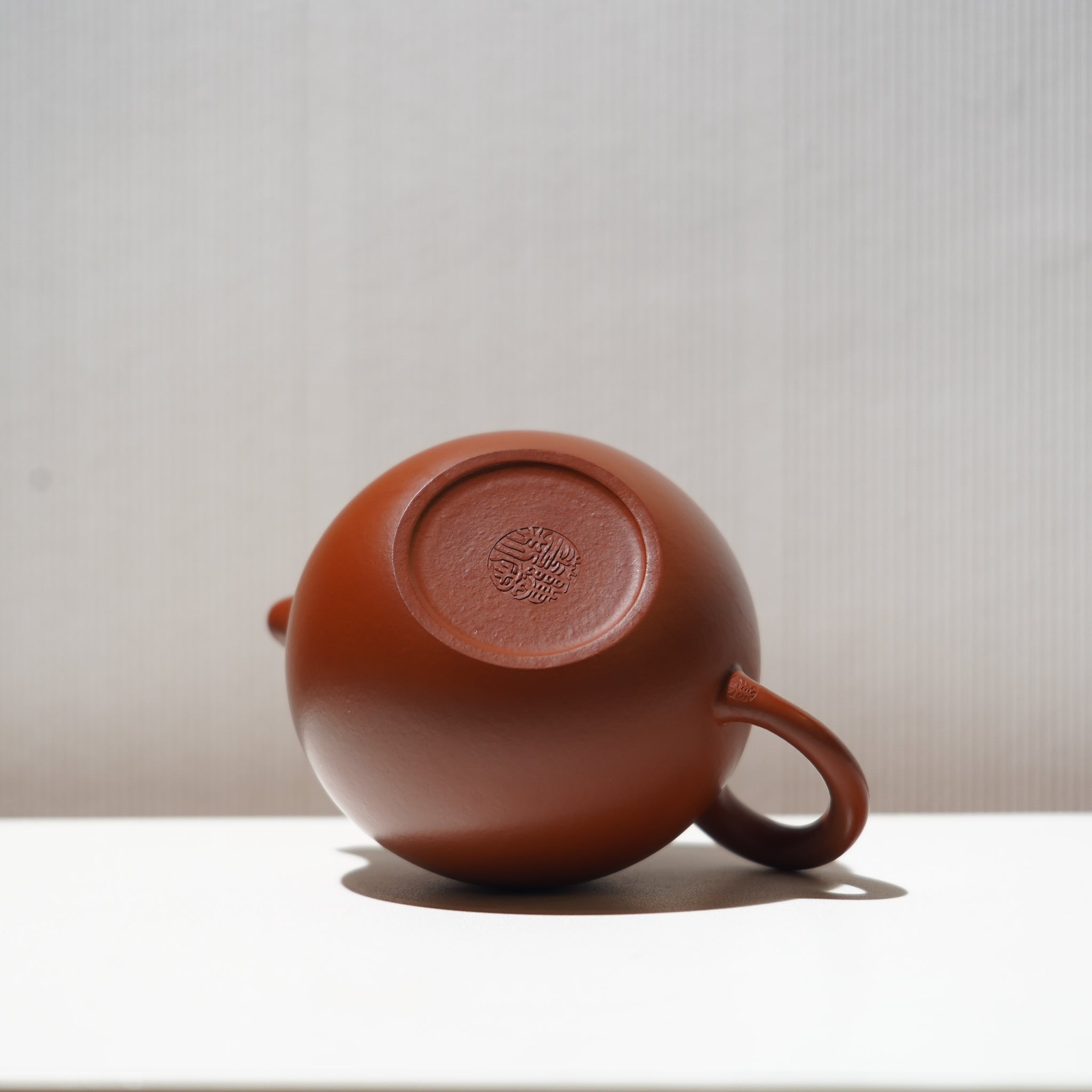 【掇球】朱泥紫砂茶壺