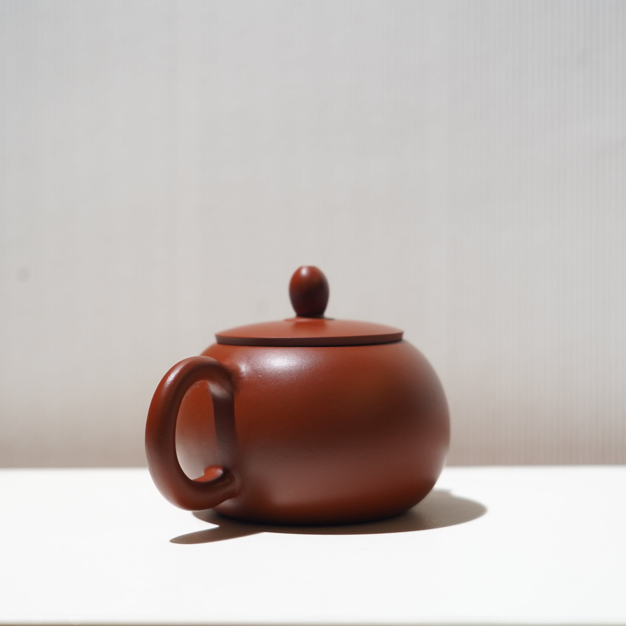 【西施】朱泥刻畫紫砂茶壺