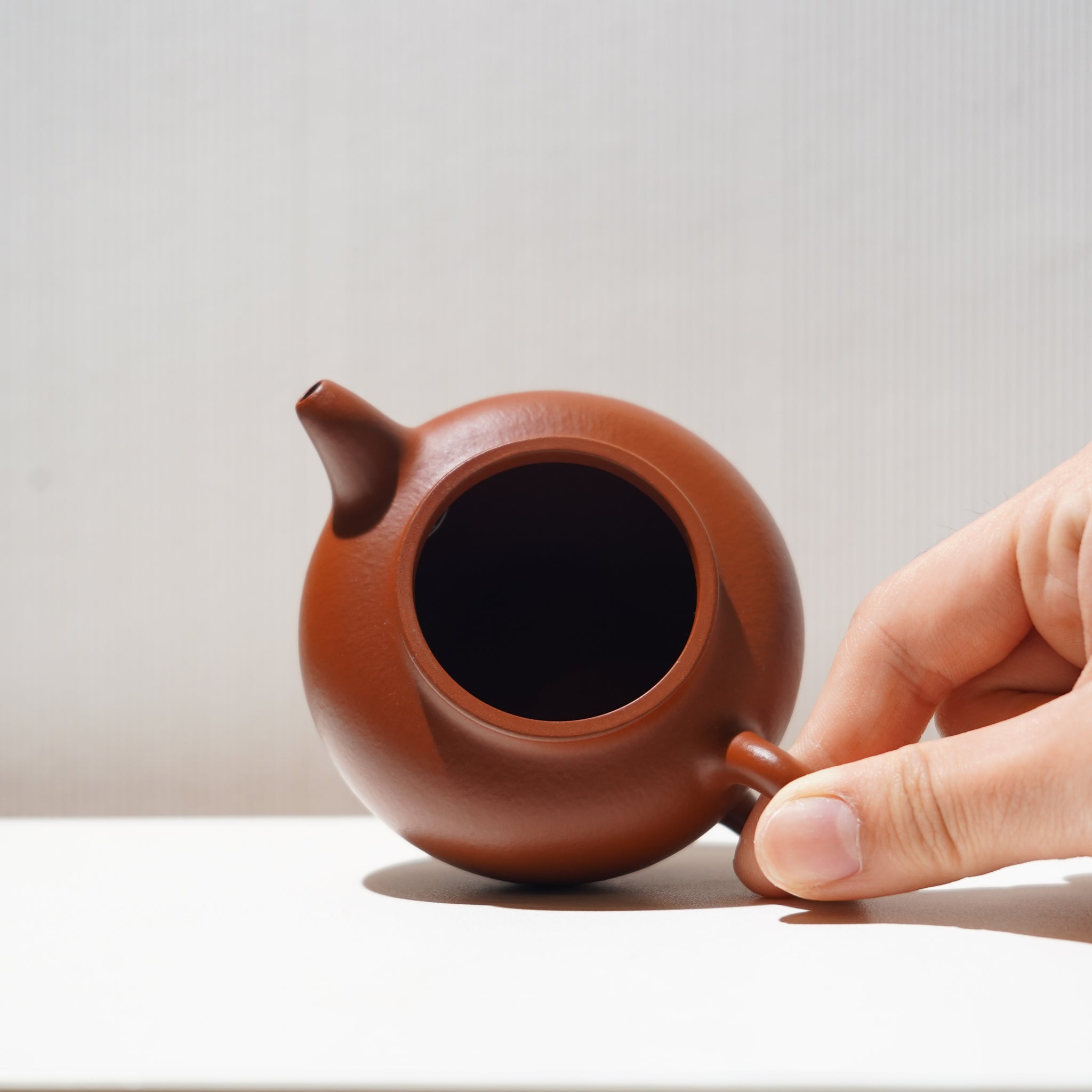 【蓮子】朱泥紫砂茶壺